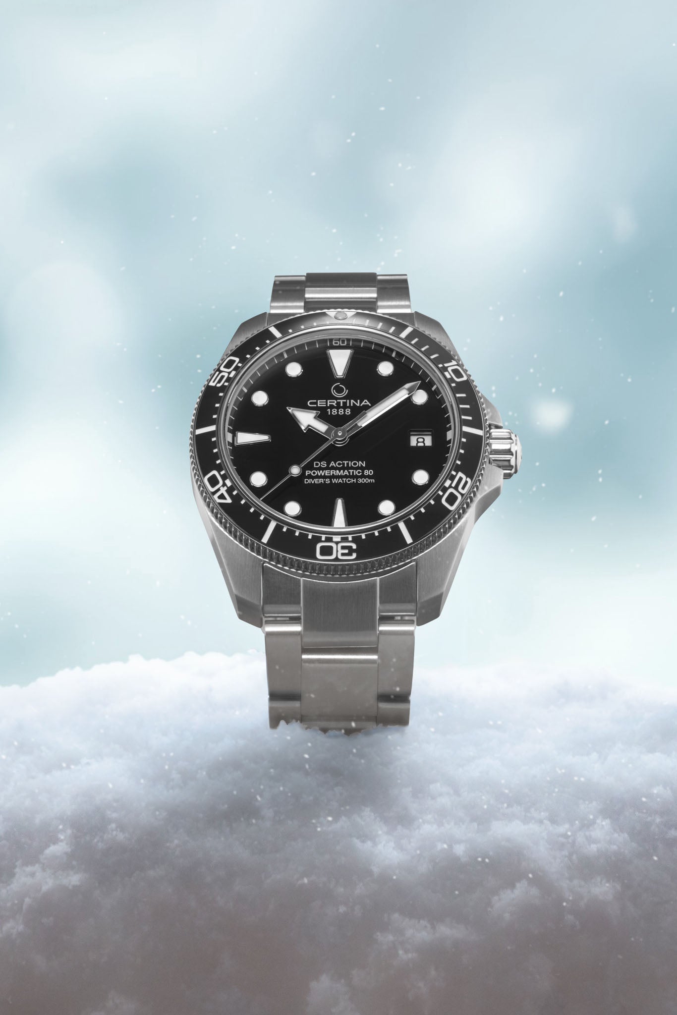 Certina DS Action Diver 38 Powermatic 80 Ceramic rannekello