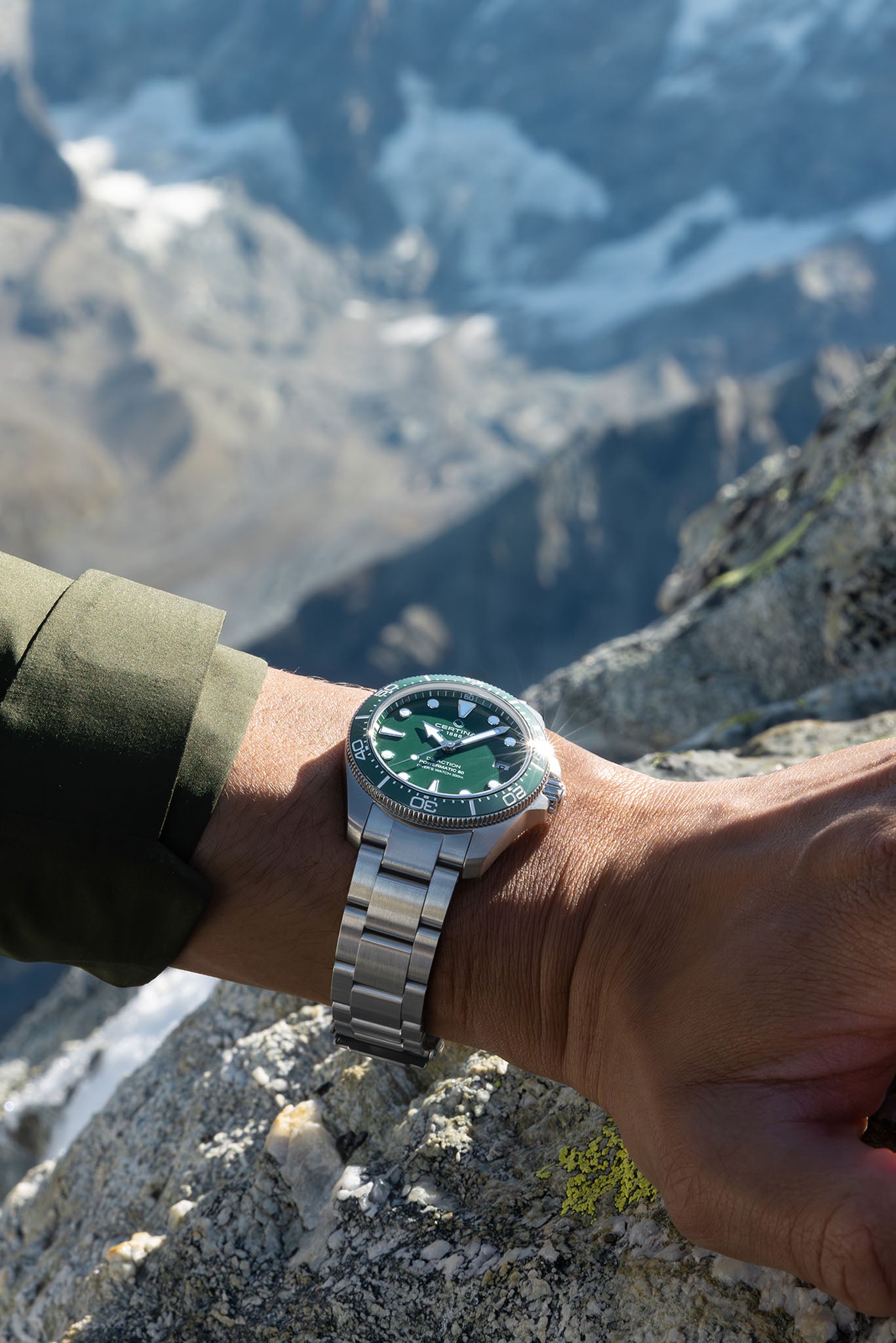 Certina DS Action Diver 38 Powermatic 80 Ceramic rannekello