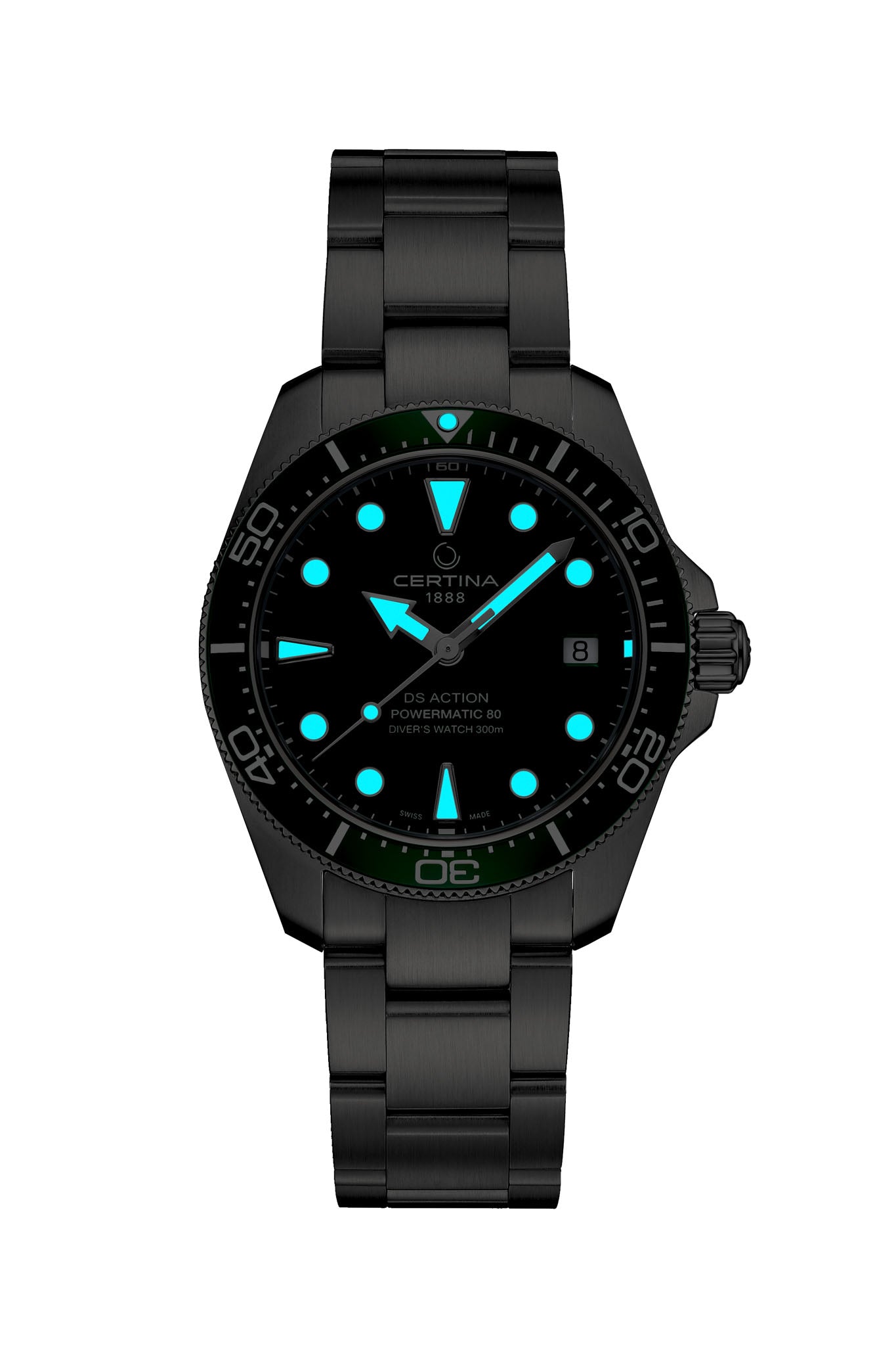 Certina DS Action Diver 38 Powermatic 80 Ceramic rannekello