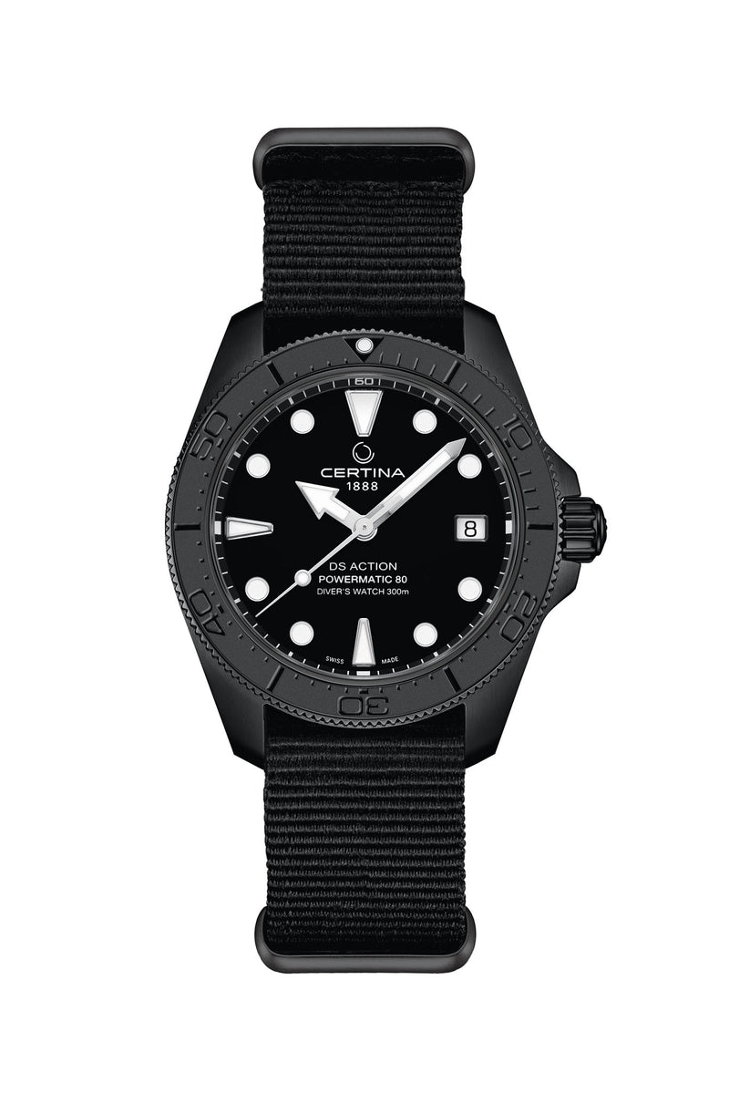 Certina DS Action Diver 38 Powermatic 80 Ceramic rannekello C048.807.38.051.00 tuotekuva