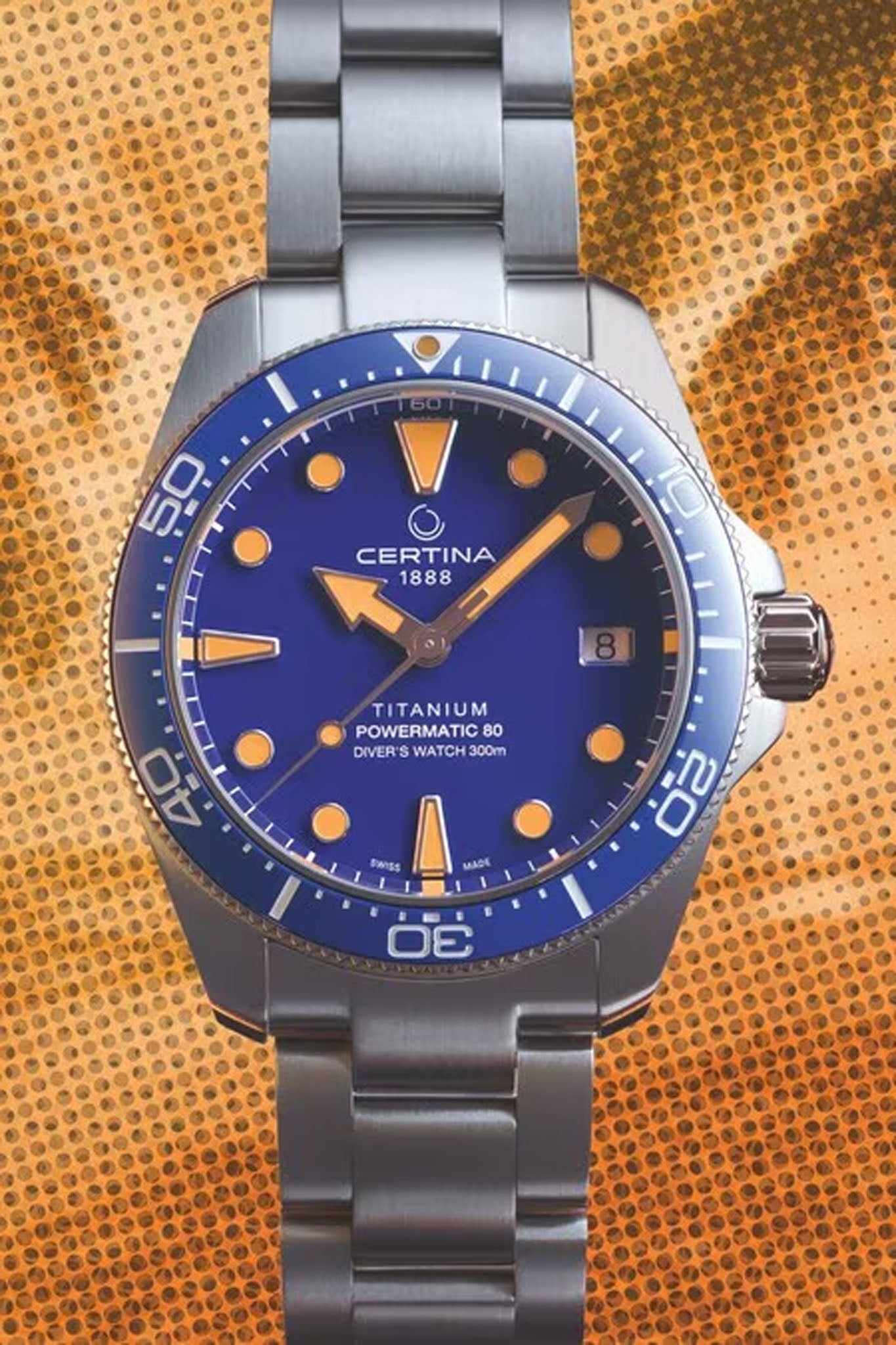 Certina DS Action Diver 38 Powermatic 80 Ceramic Titanium C048.807.44.041.00