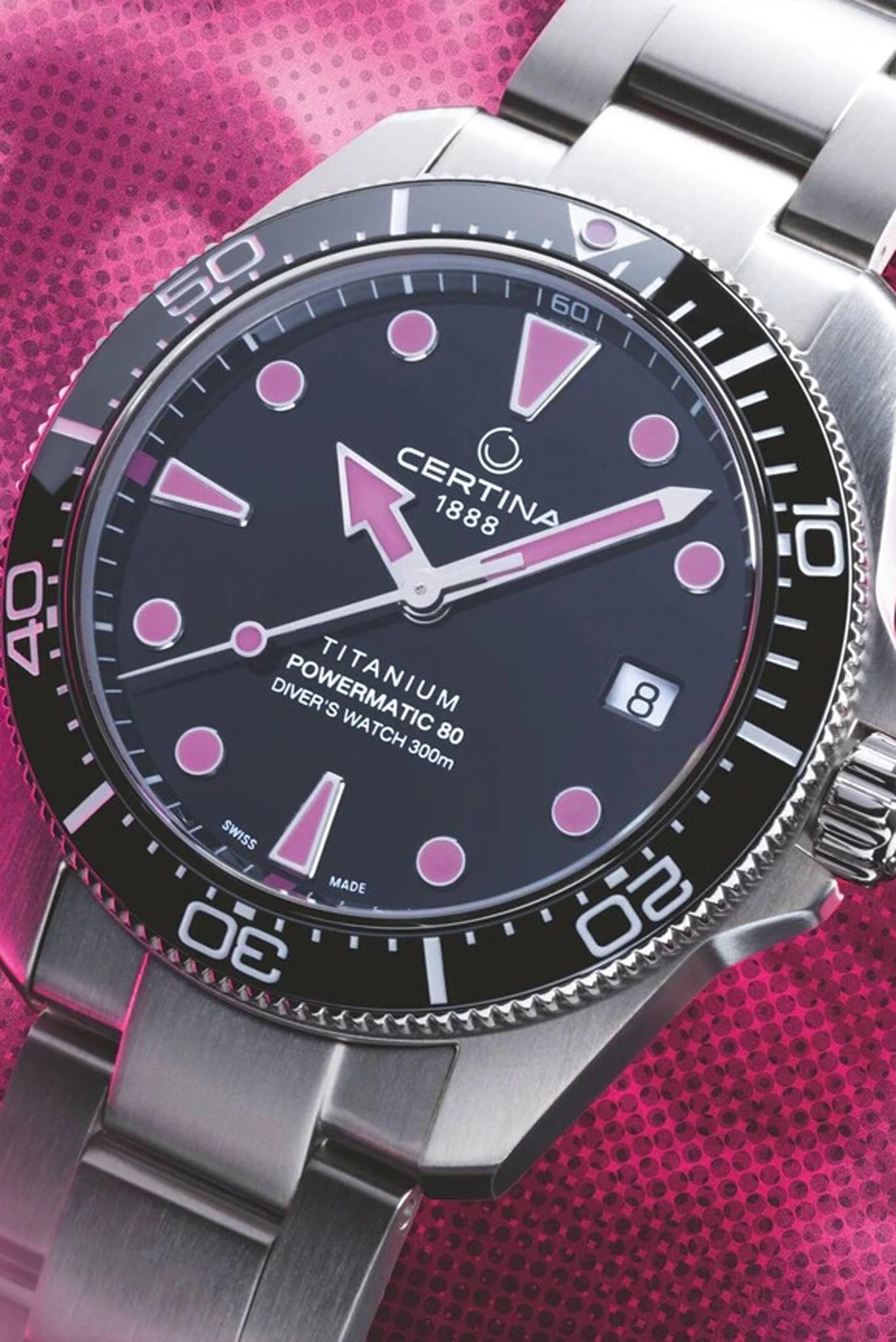 Certina DS Action Diver 38 Powermatic 80 Ceramic Titanium C048.807.44.051.01