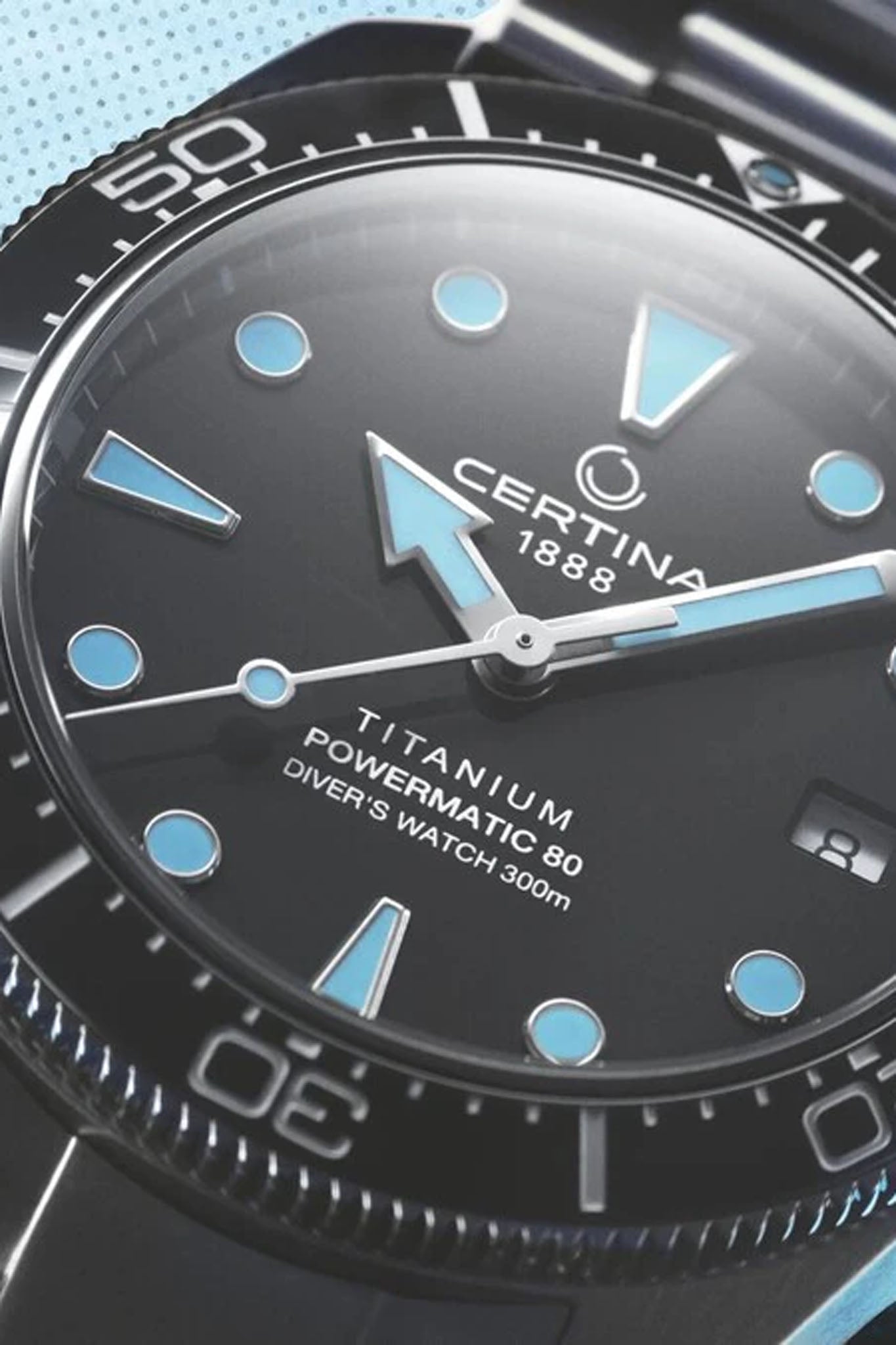 Certina DS Action Diver 38 Powermatic 80 Ceramic Titanium C048.807.44.081.00