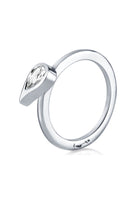 Efva Attling Sparkle Of Life Ring - White Topaz hopeinen sormus