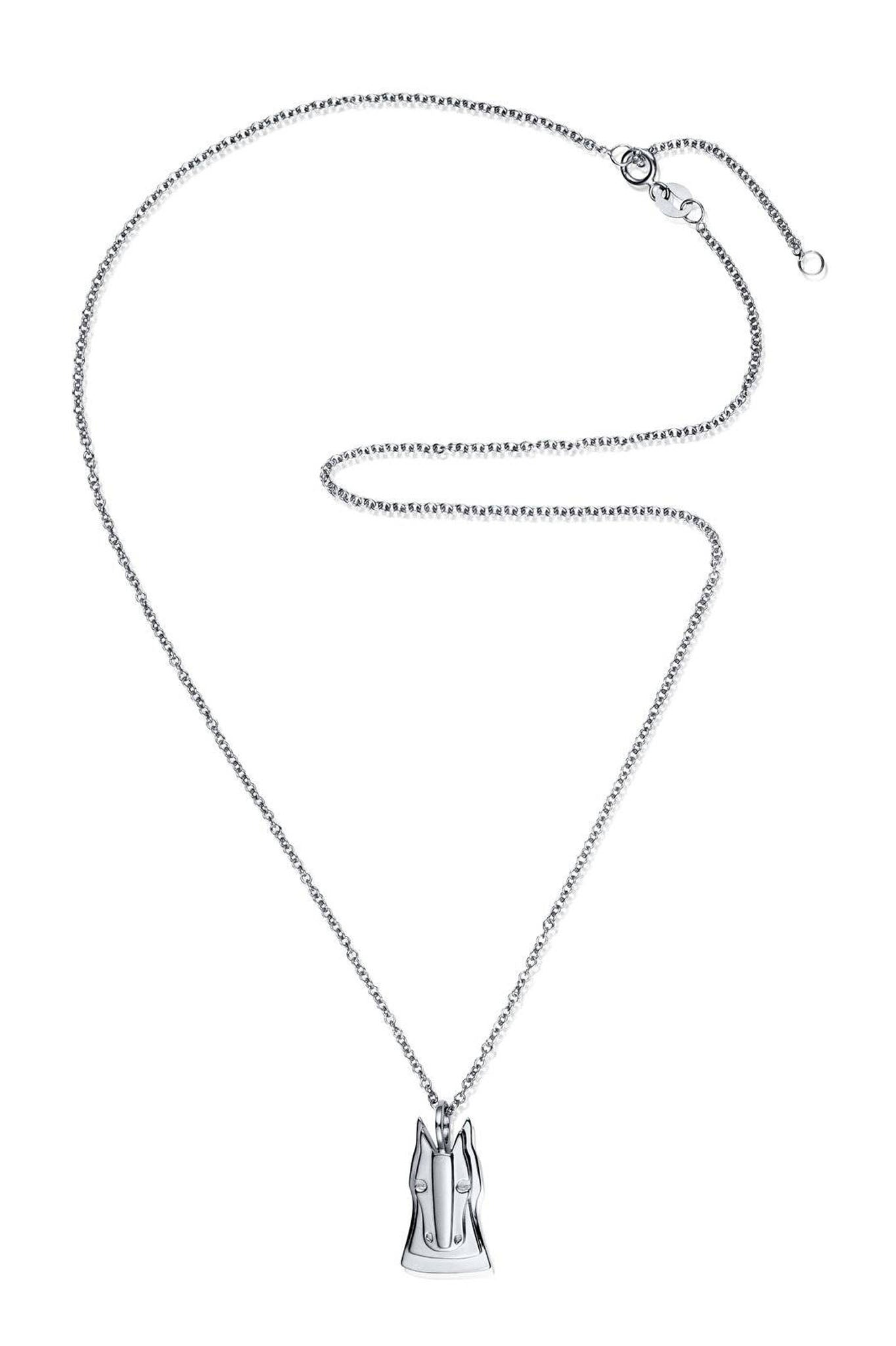 Efva Attling A Horse With No Name Pendant hopeinen kaulakoru