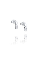 Efva Attling Dice Twice hopeiset korvakorut 12-100-02211