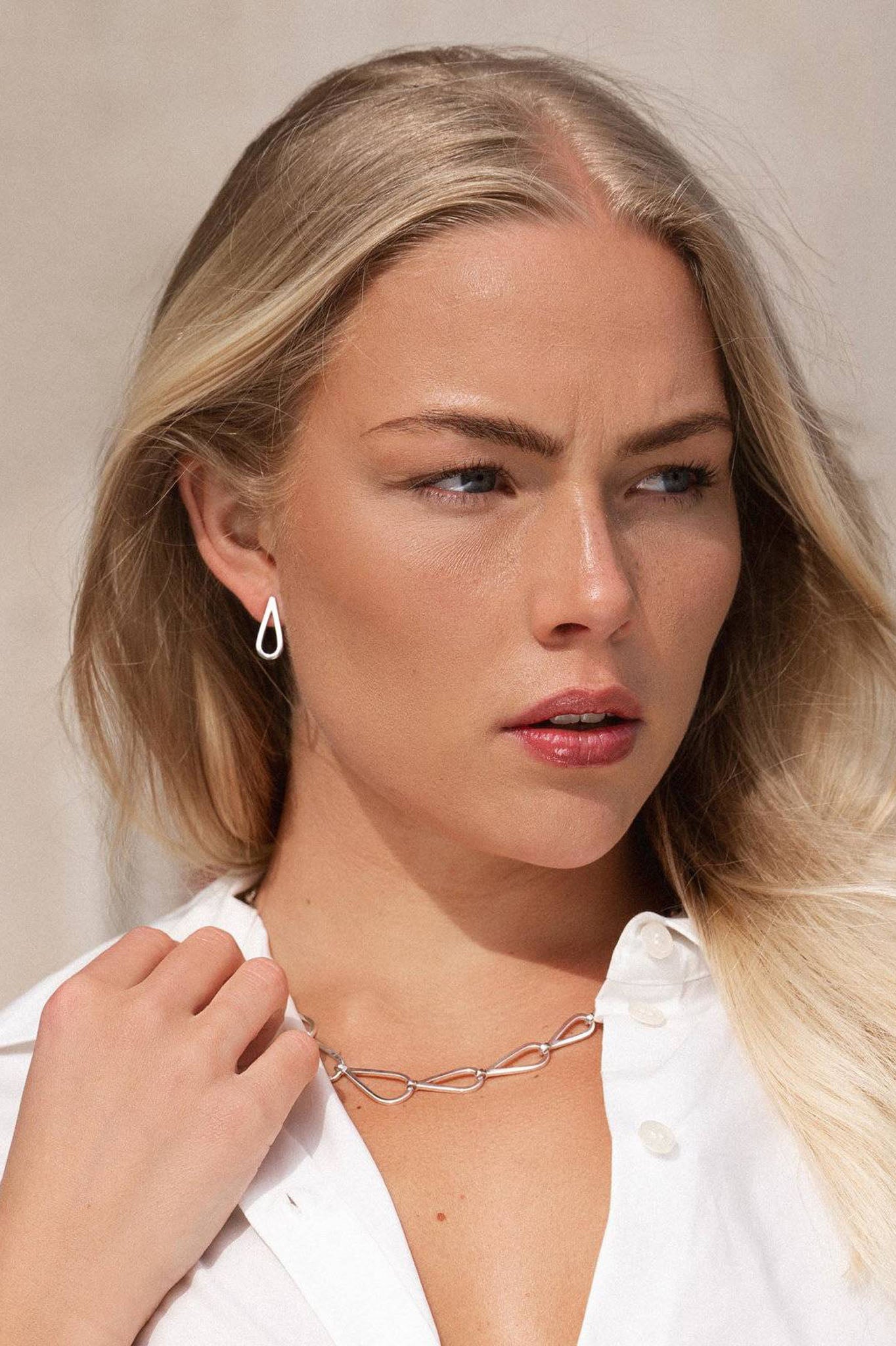 Efva Attling Hooked On A Feeling Collier hopeinen kaulakoru
