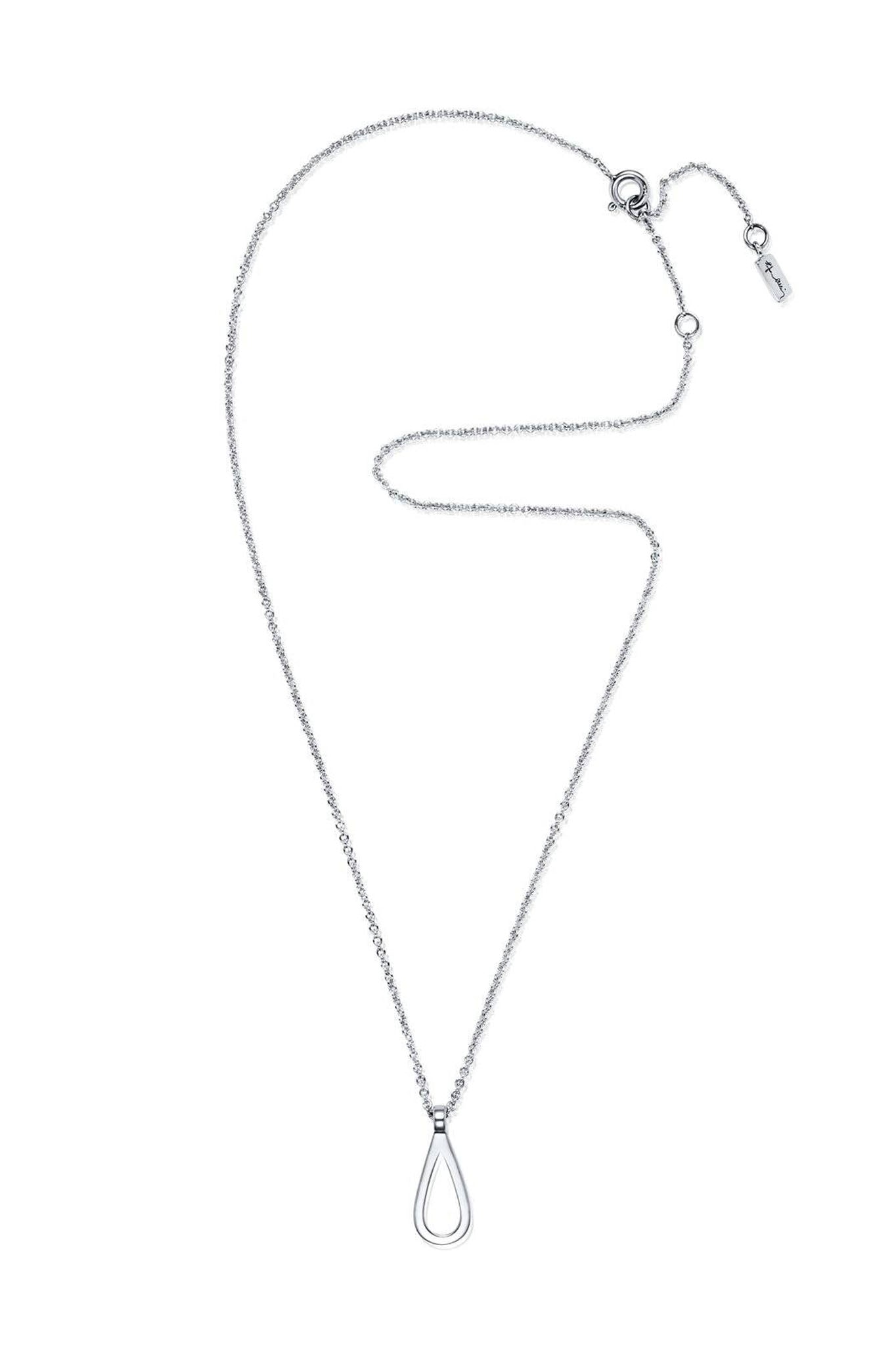 Efva Attling Hooked On A Feeling Necklace hopeinen kaulakoru