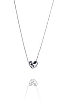 Efva Attling Little Cashew Necklace hopeinen kaulakoru 10-100-02216