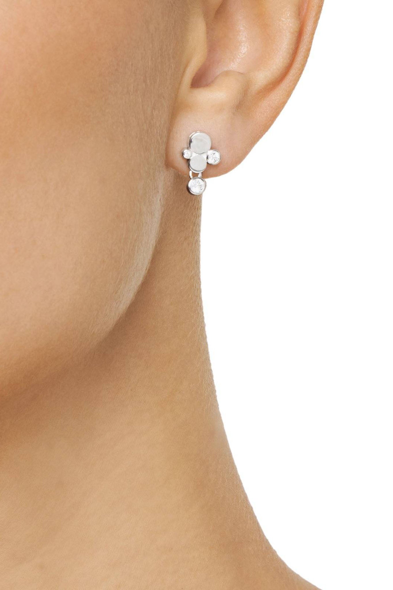 Efva Attling Little Champagne Ear hopeiset korvakorut