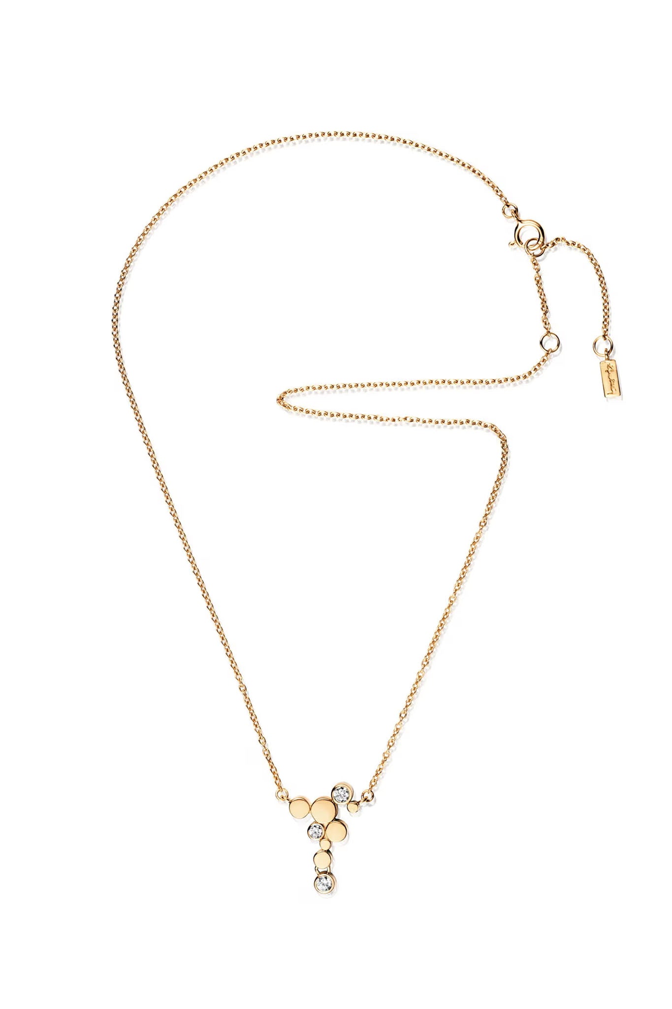 Efva Attling Little Champagne & Stars Necklace kultainen kaulakoru