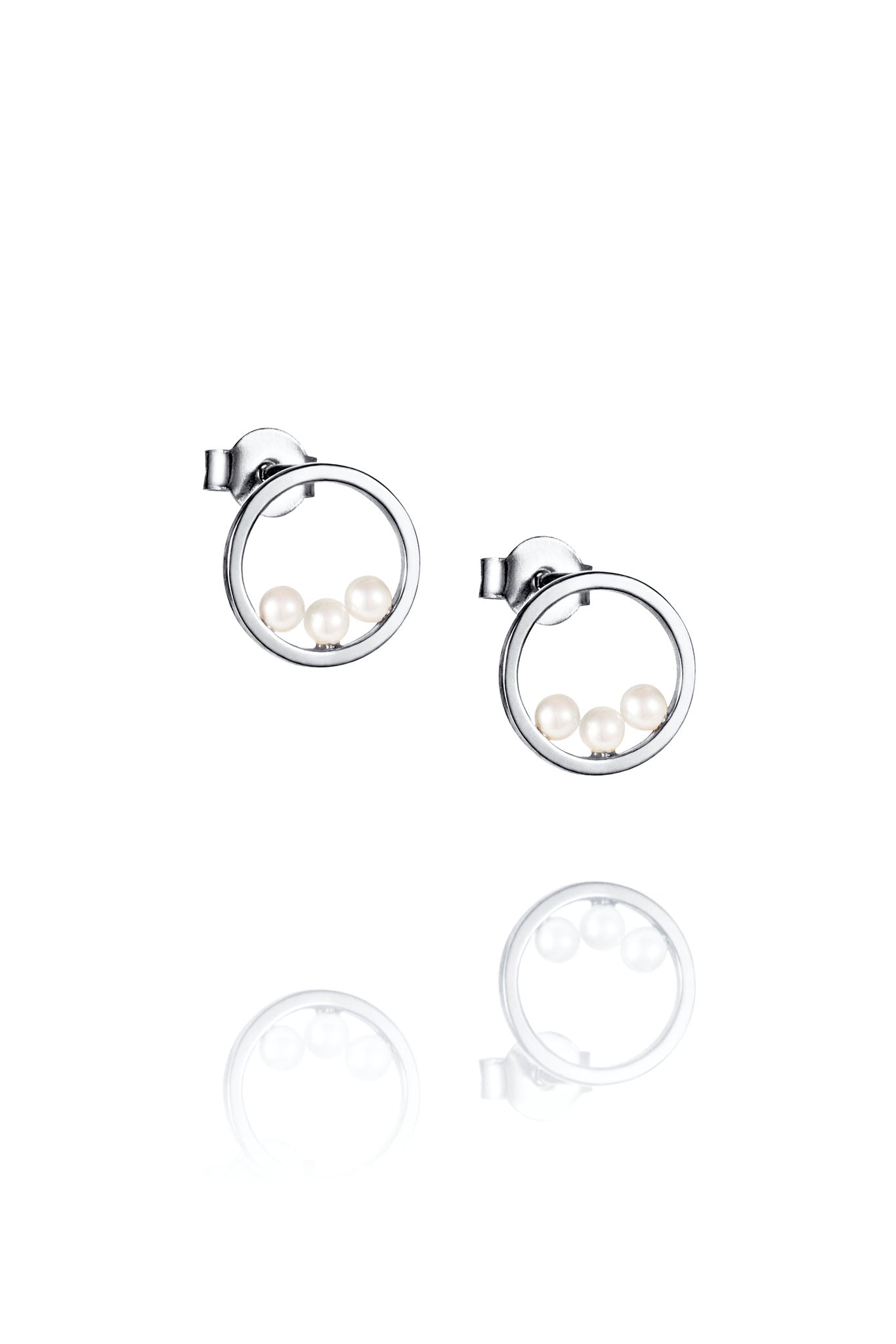 Efva Attling Little Roller Coaster Ear hopeiset korvakorut