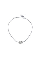 Efva Attling Love Bead Bracelet - Silver hopeinen rannekoru 14-100-02417
