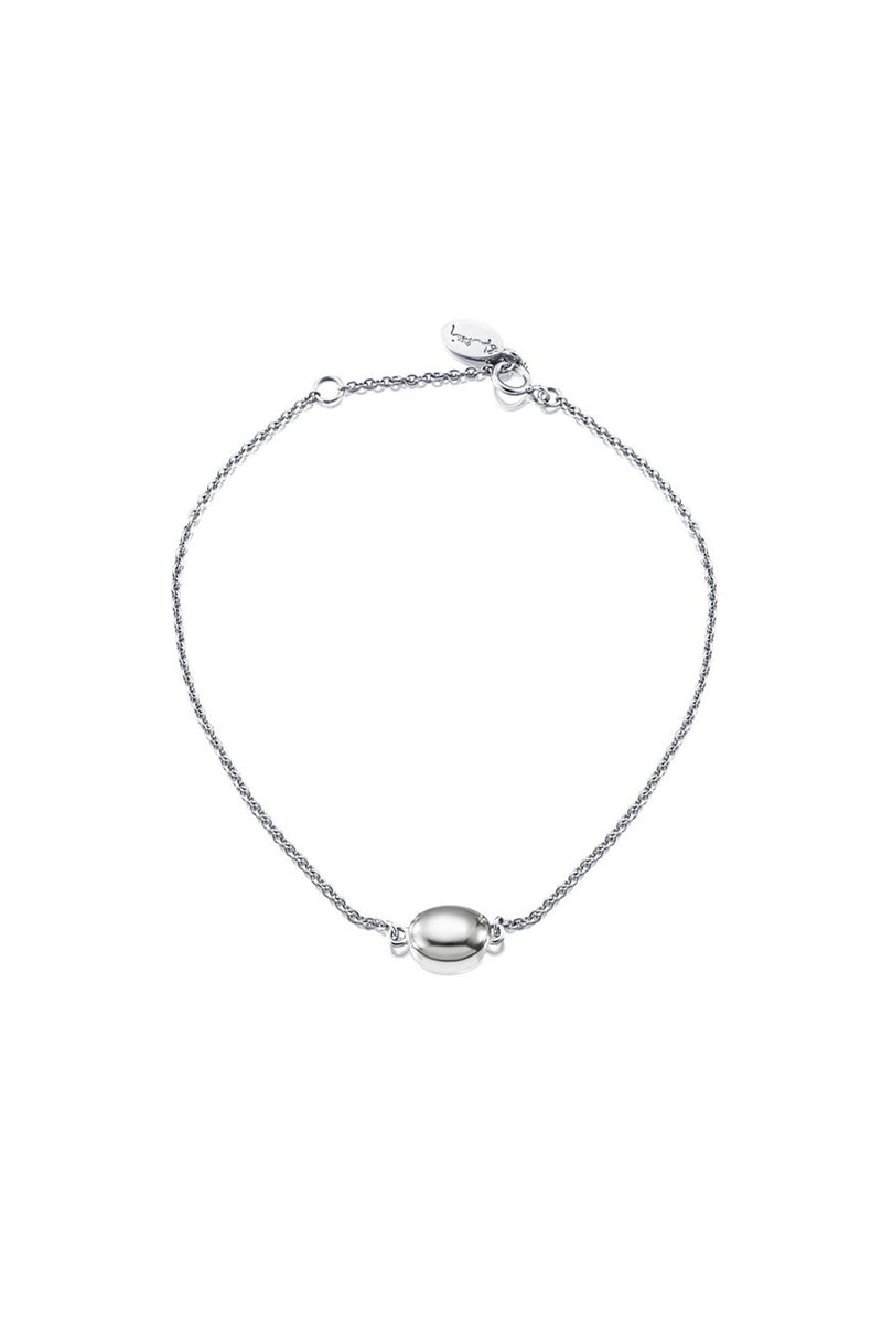 Efva Attling Love Bead Bracelet - Silver hopeinen rannekoru 14-100-02417 tuotekuva