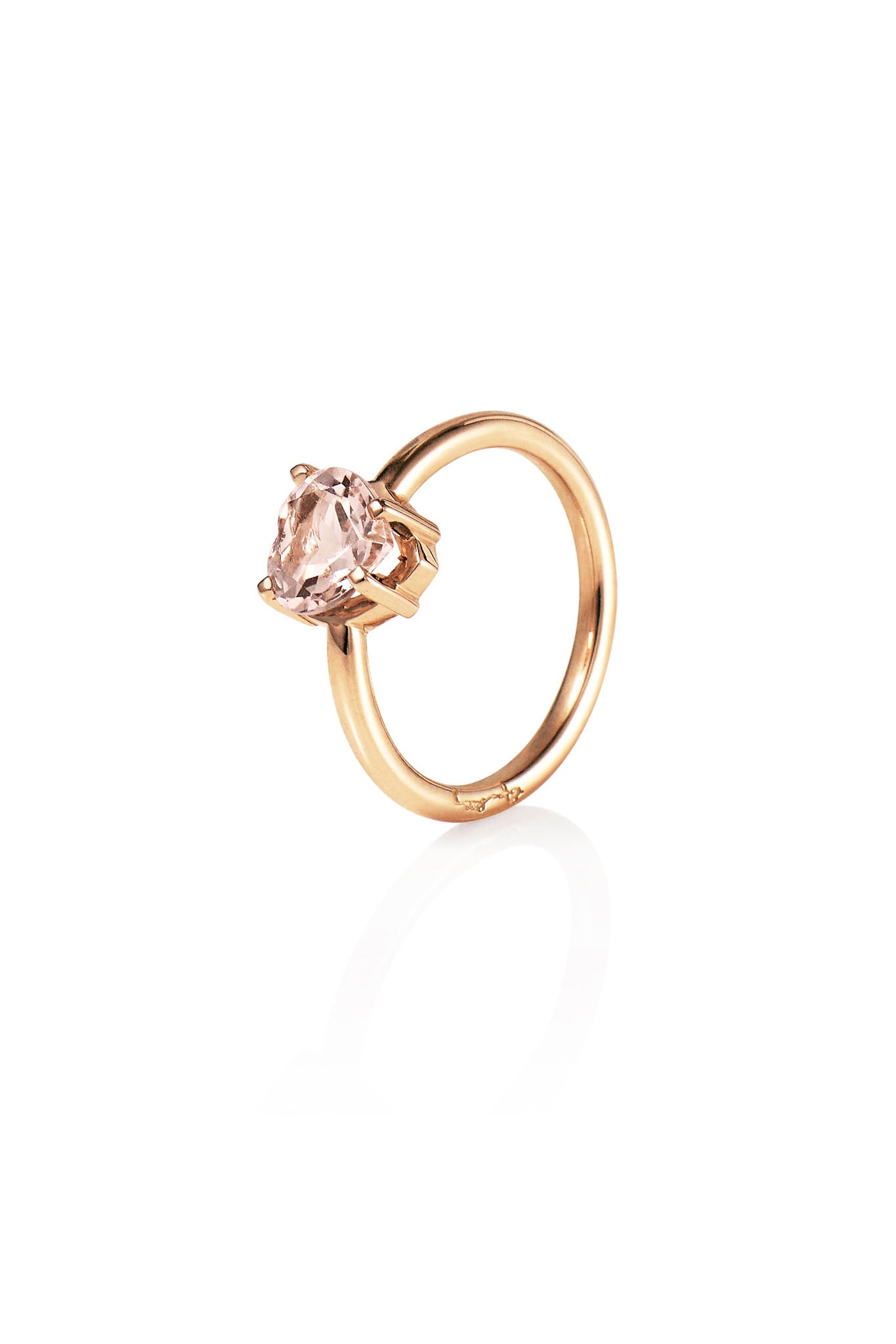 Efva Attling Lovely Heart Ring kultainen sormus