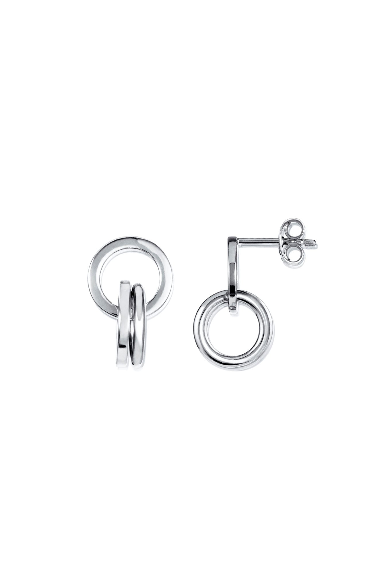 Efva Attling Messy Ring Ear hopeiset korvakorut