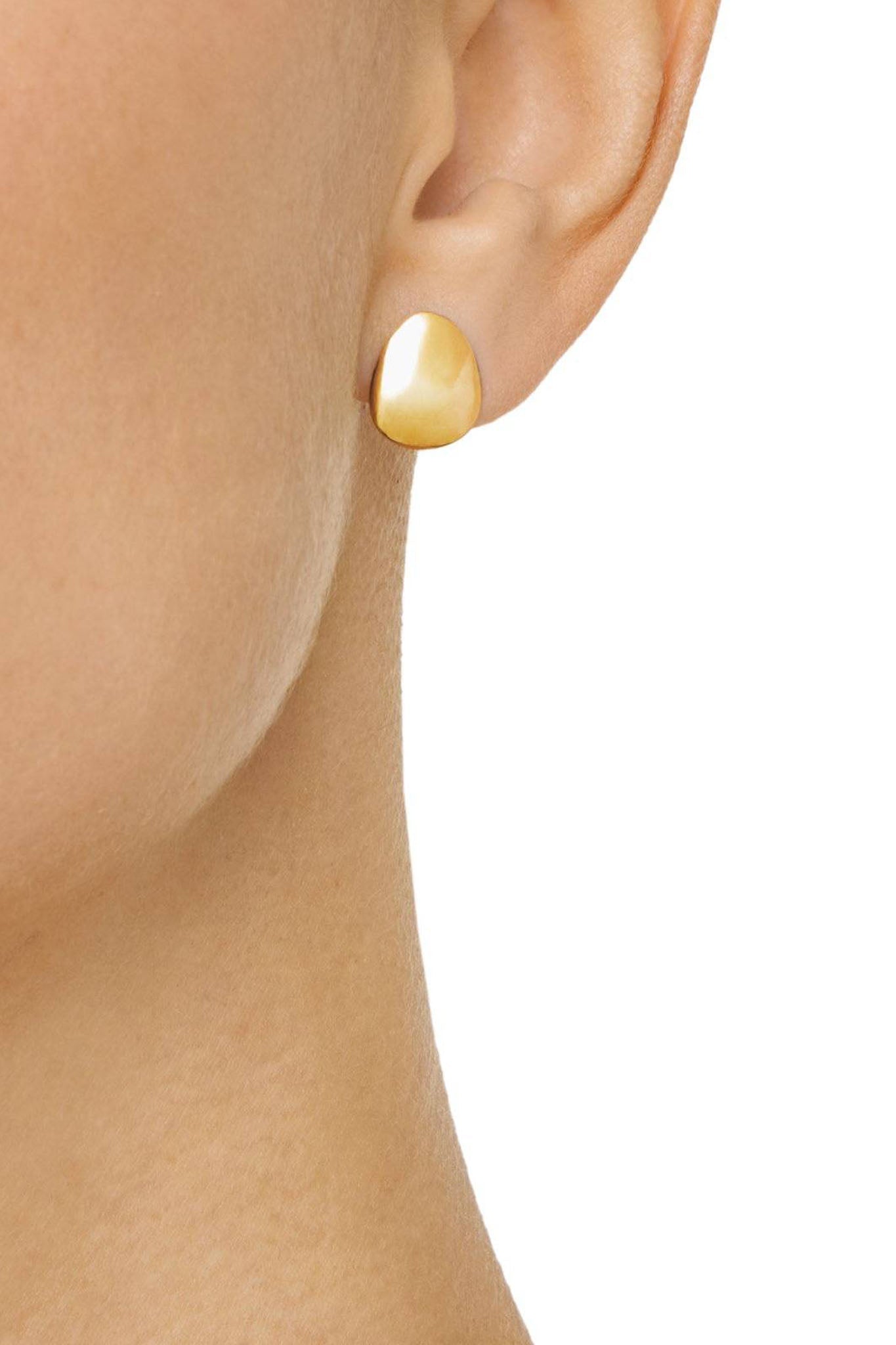 Efva Attling Mini Rose Petal Ear kullatut korvakorut