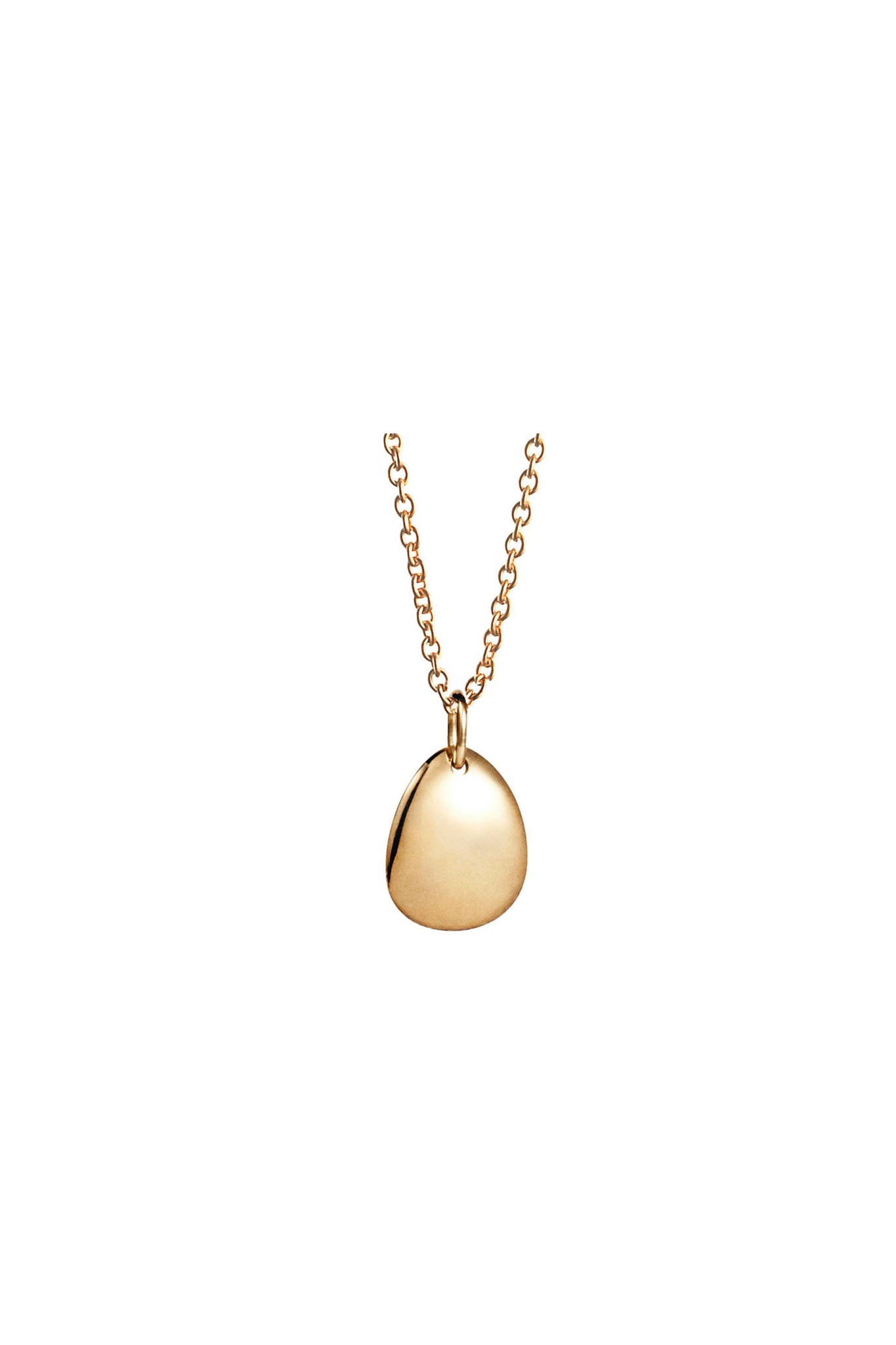 Efva Attling Mini Rose Petal Necklace kullattu kaulakoru