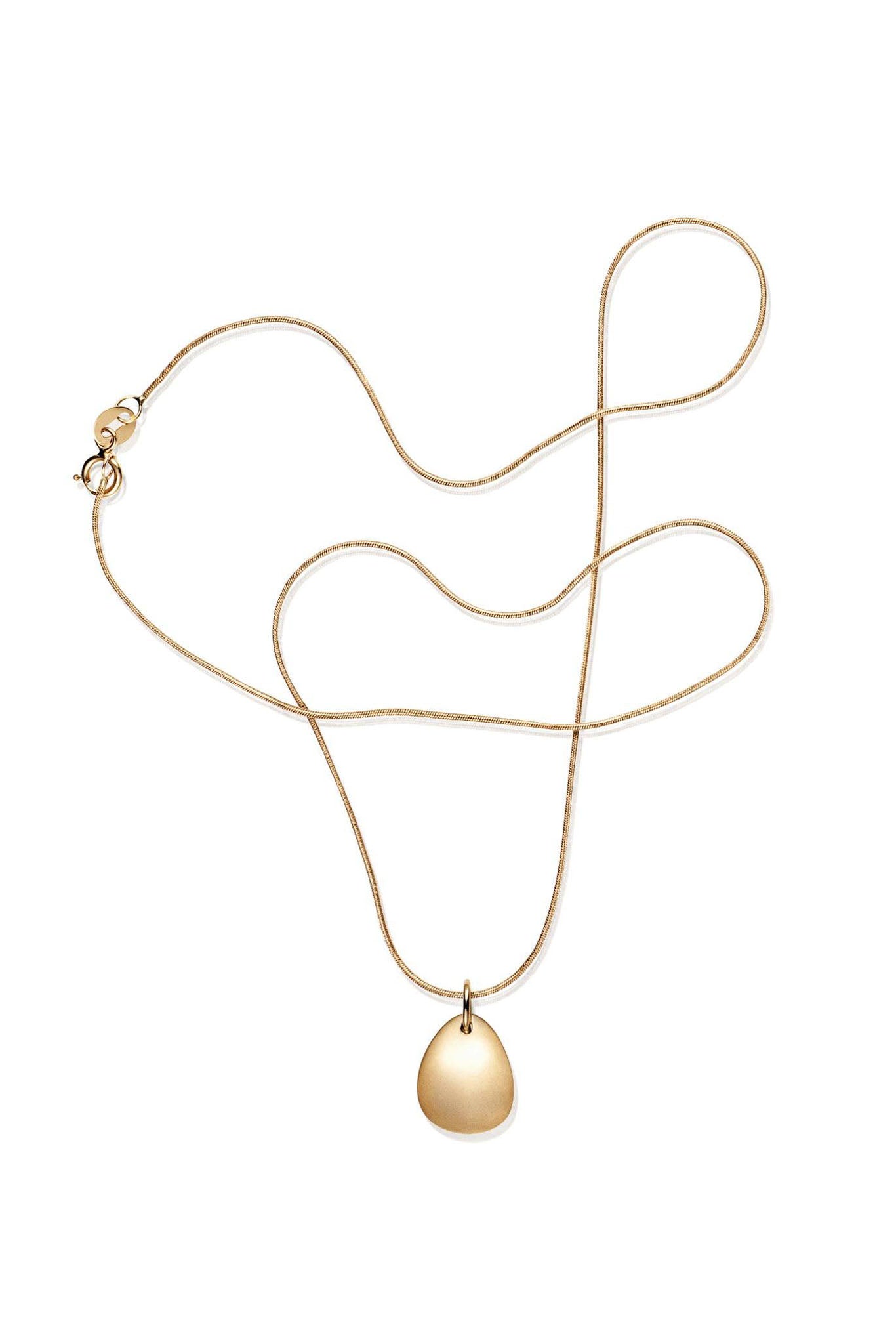 Efva Attling Mini Rose Petal Pendant kultainen kaulakoru