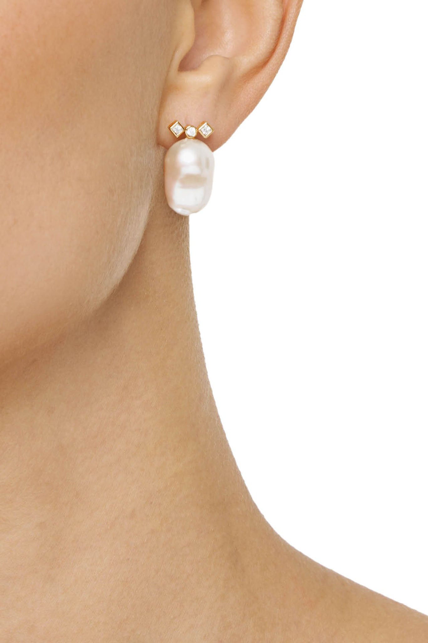 Efva Attling Twinkle & Unique Ear keltakultaiset korvakorut