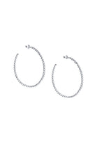 Efva Attling Wrapped Hoops hopeiset korvakorut 12-100-02278