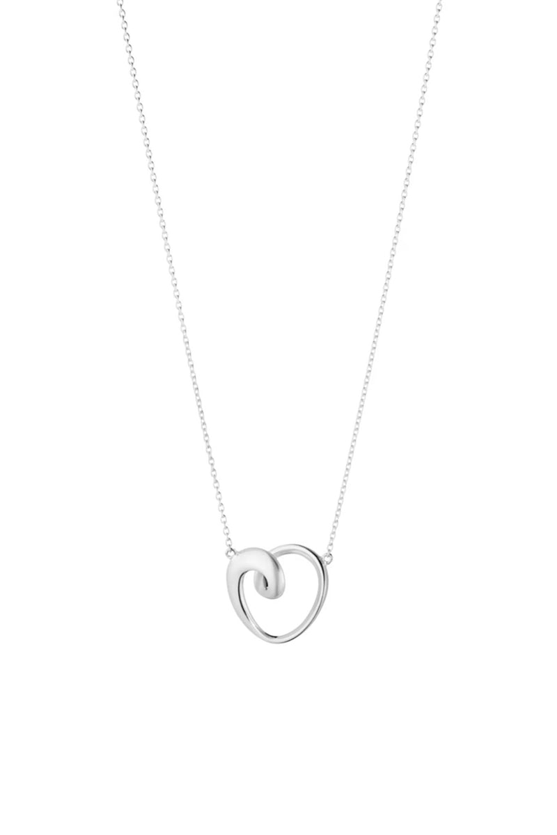 Georg Jensen Heart Pendant 2026 hopeinen kaulakoru 20001872 tuotekuva