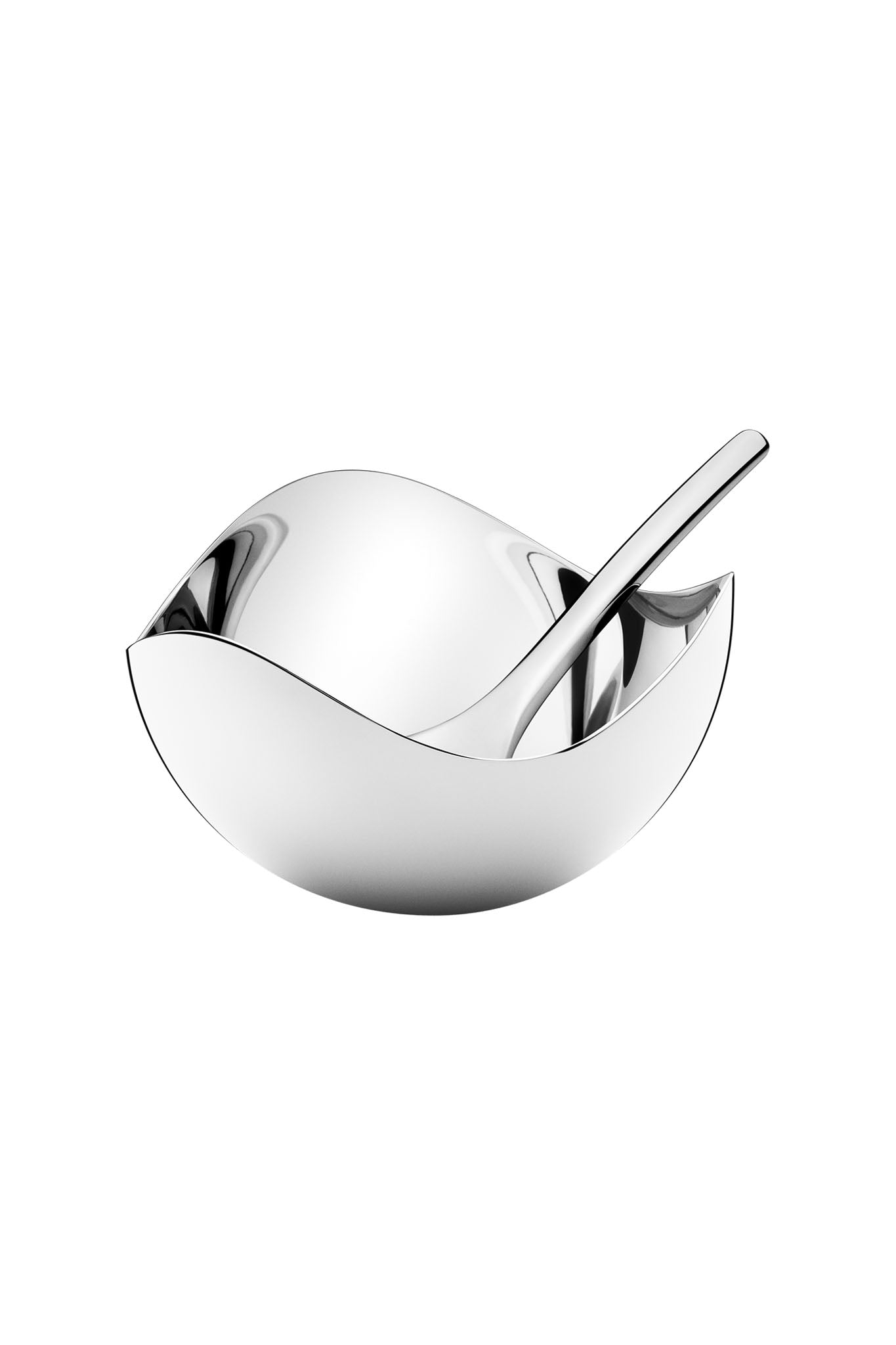 Georg Jensen Home Bloom suolakulho ja lusikka