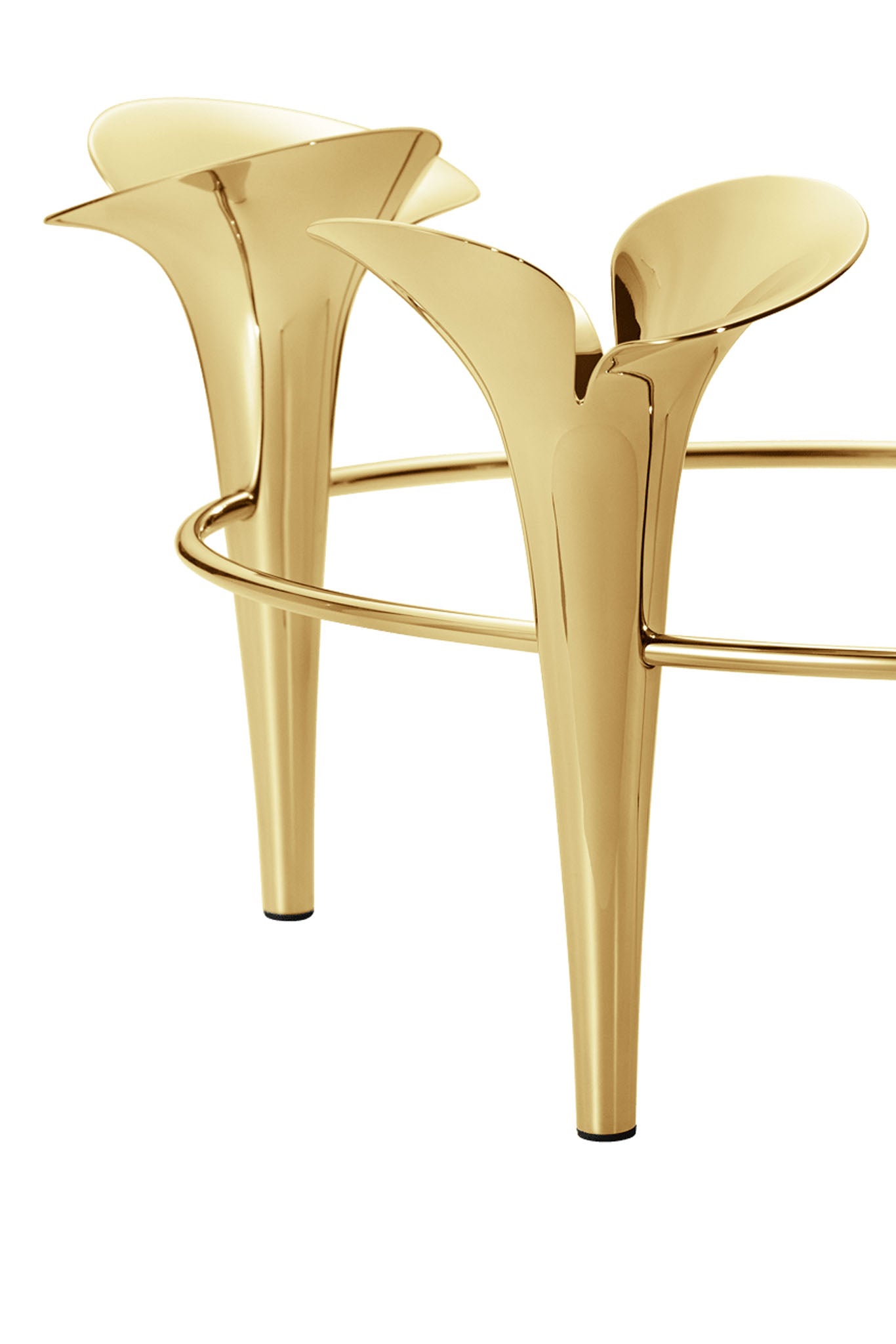 Georg Jensen Home Bloom Taper, kullansävyinen, kyntelikkö