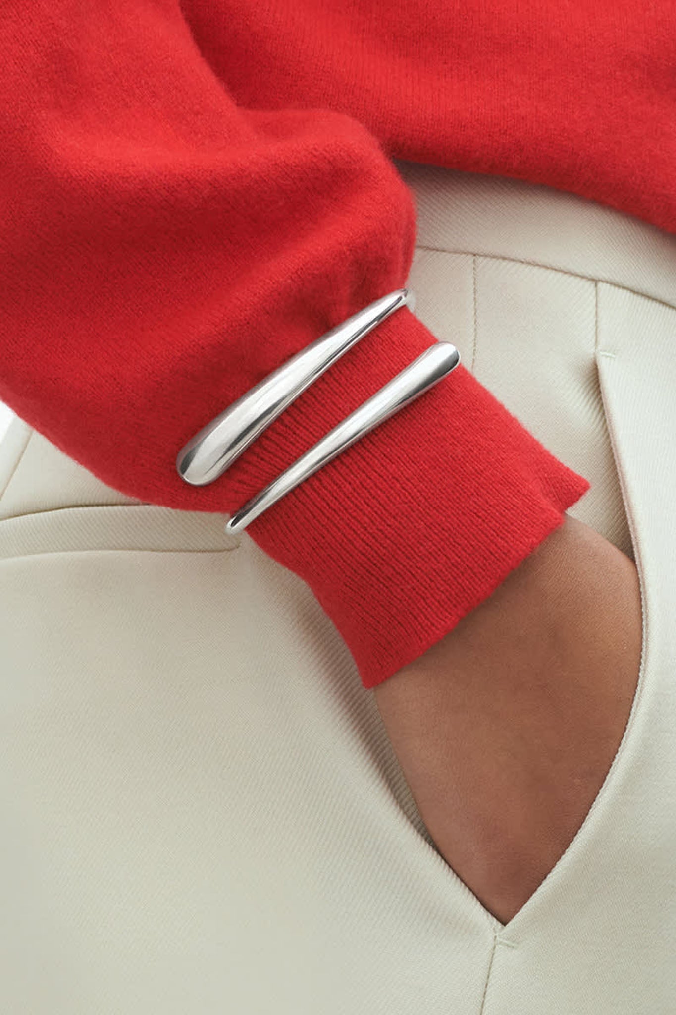 Georg Jensen Mercy hopeinen rannerengas