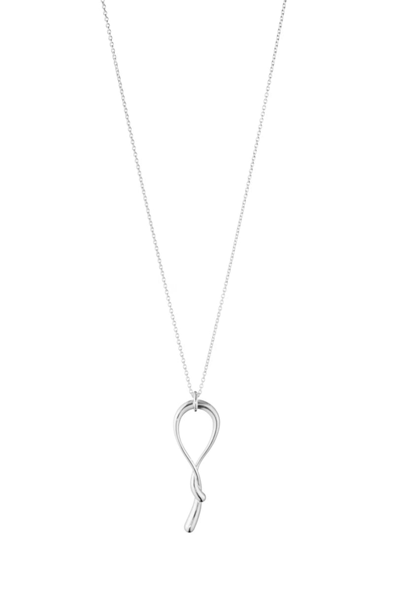 Georg Jensen Mercy Swirl hopeinen kaulakoru 20001830 tuotekuva