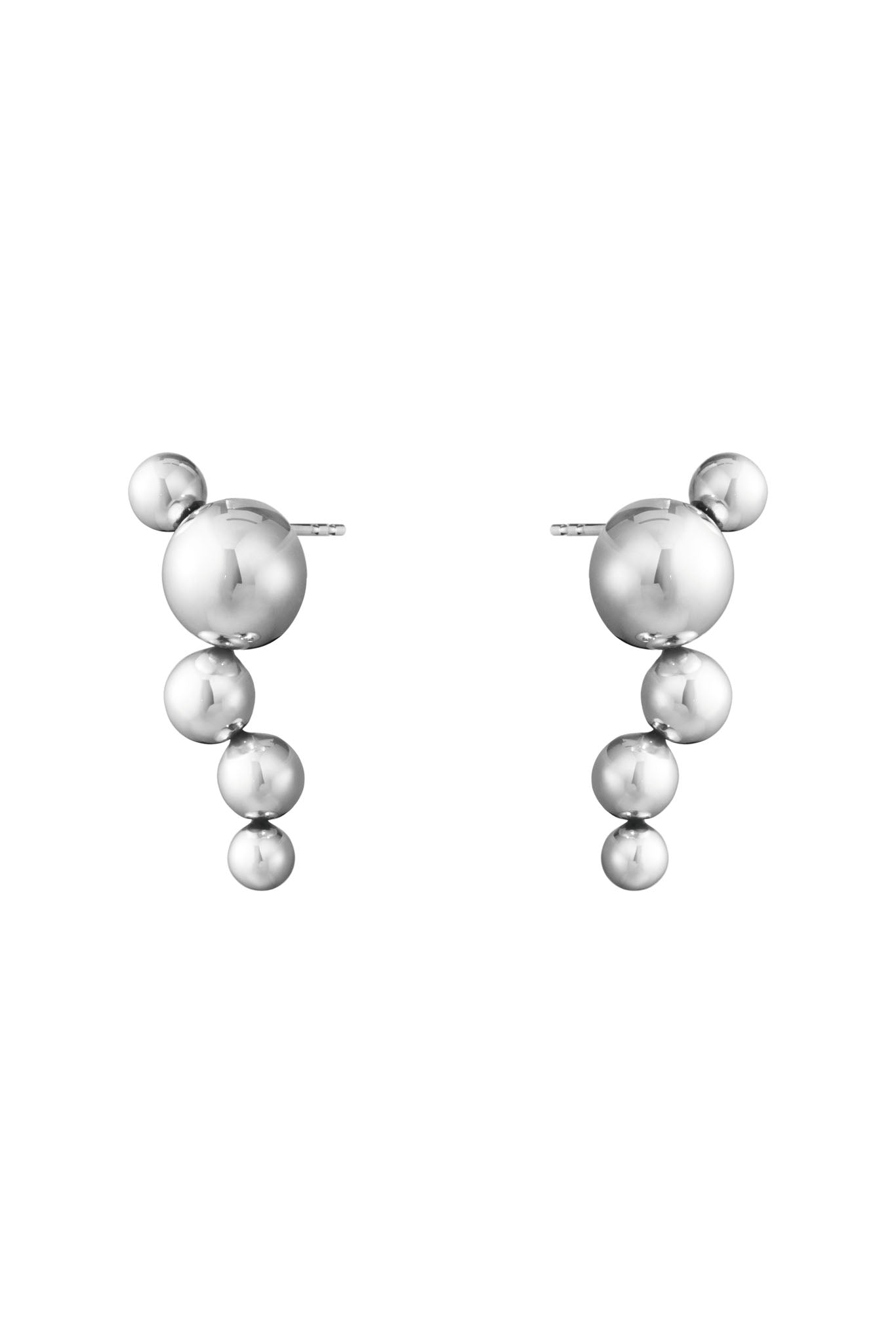 Georg Jensen Moonlight Grapes hopeiset korvakorut