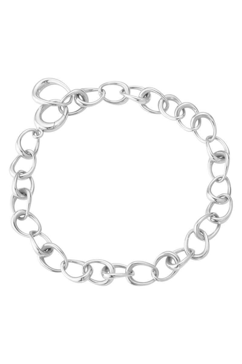 Georg Jensen Offspring Link hopeinen rannekoru 2000099800 tuotekuva