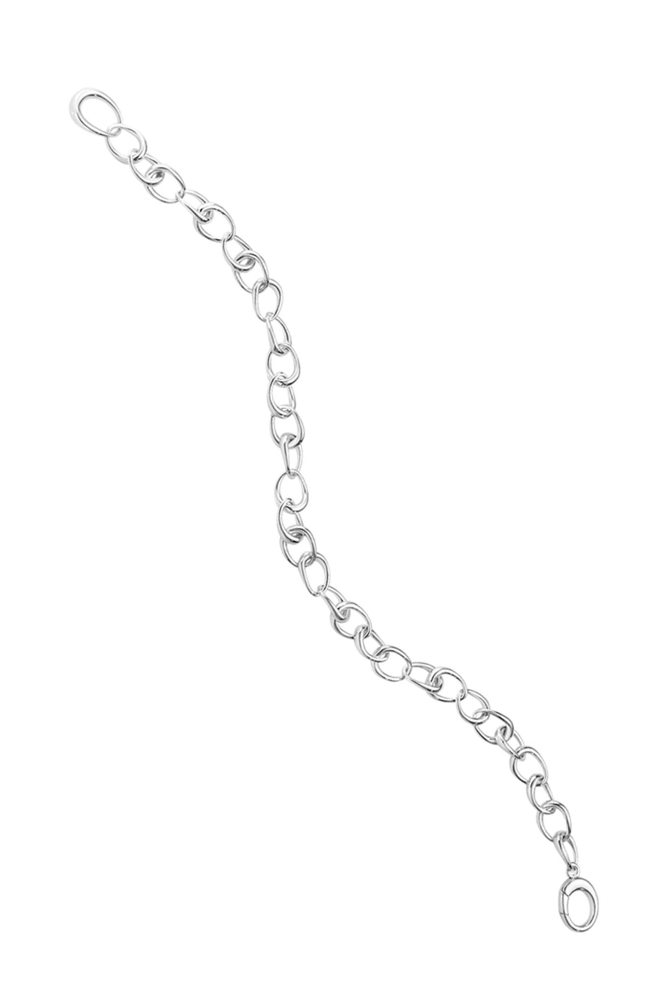 Georg Jensen Offspring Link hopeinen rannekoru