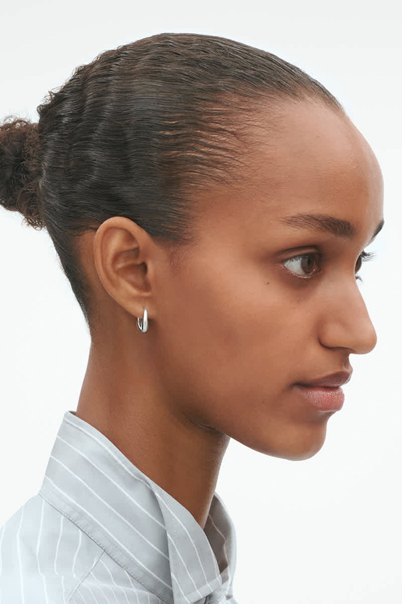 Georg Jensen Offspring Medium hopeiset korvakorut