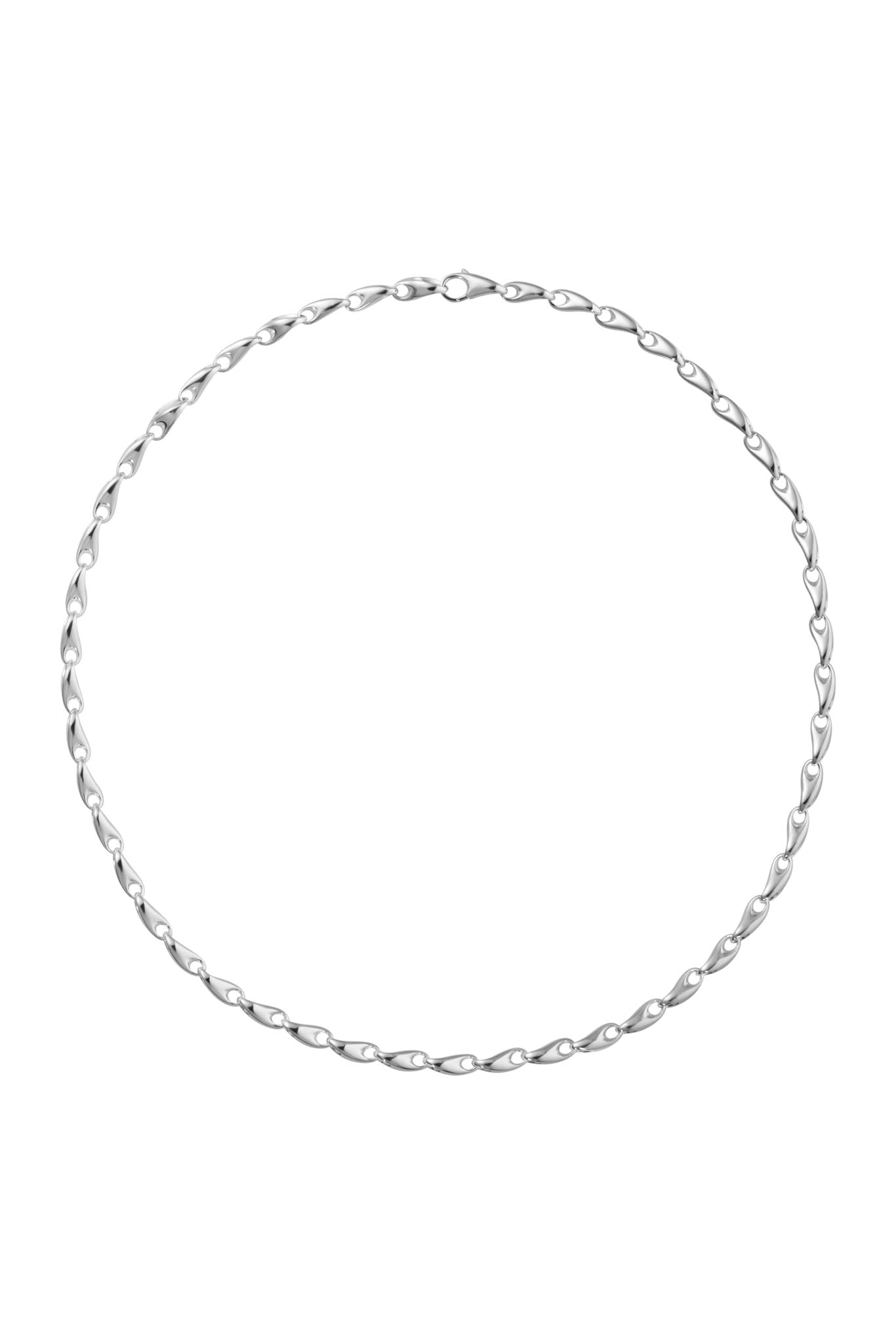 Georg Jensen Reflect Slim necklace hopeinen kaulakoru