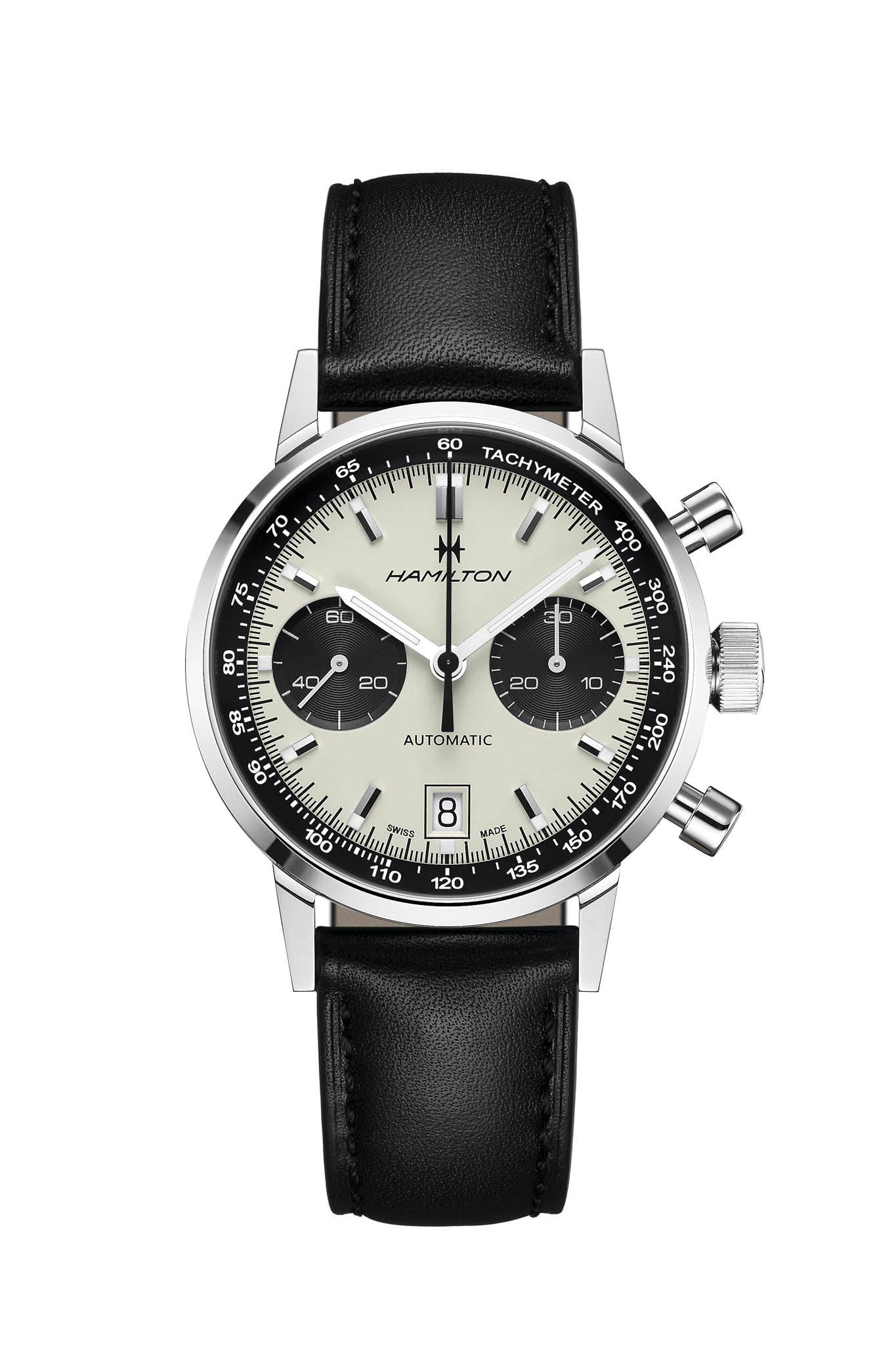 Hamilton Intra-matic 40 Auto Panda Chrono rannekello