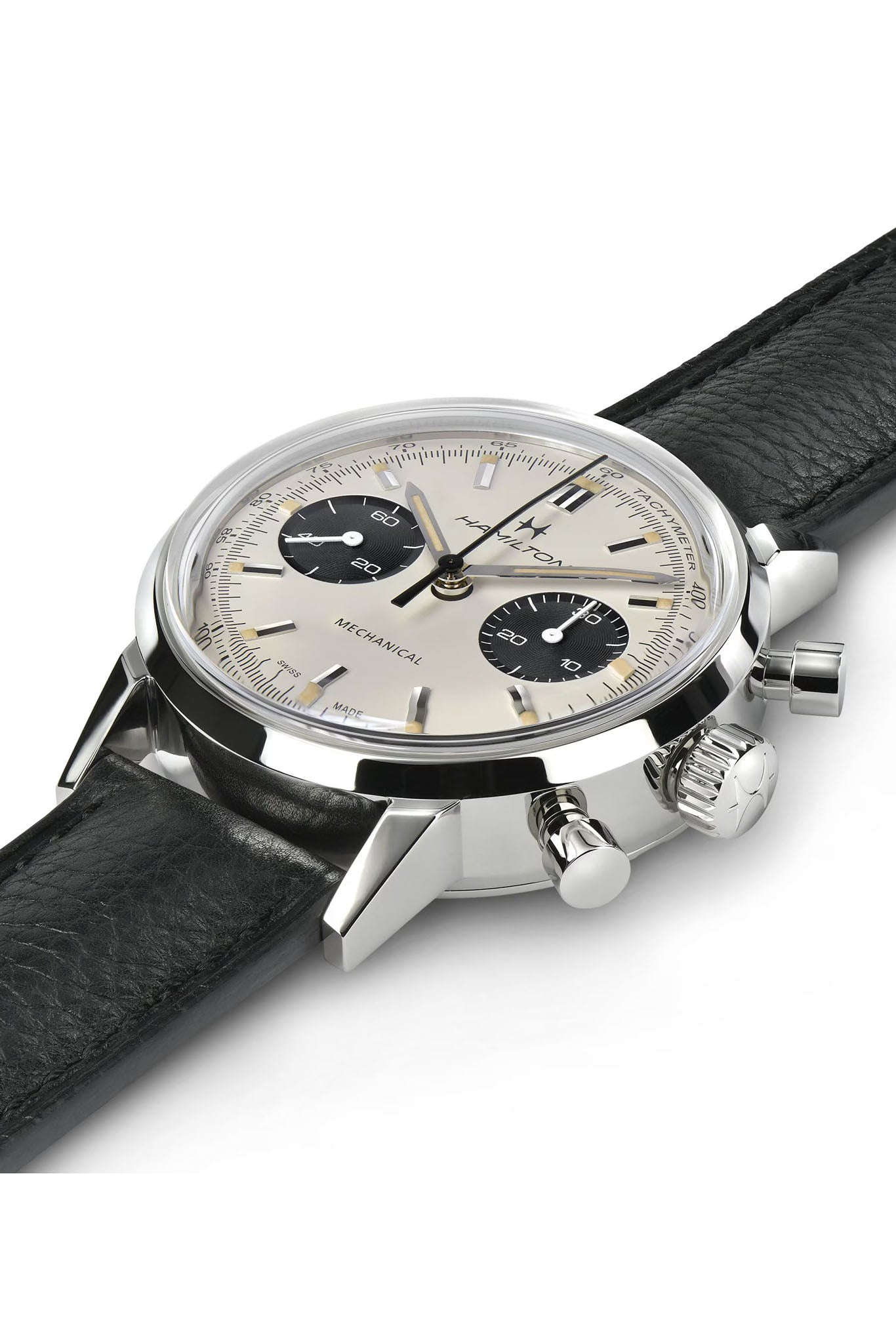 Hamilton Intra-Matic Chonograph H Mechanical rannekello