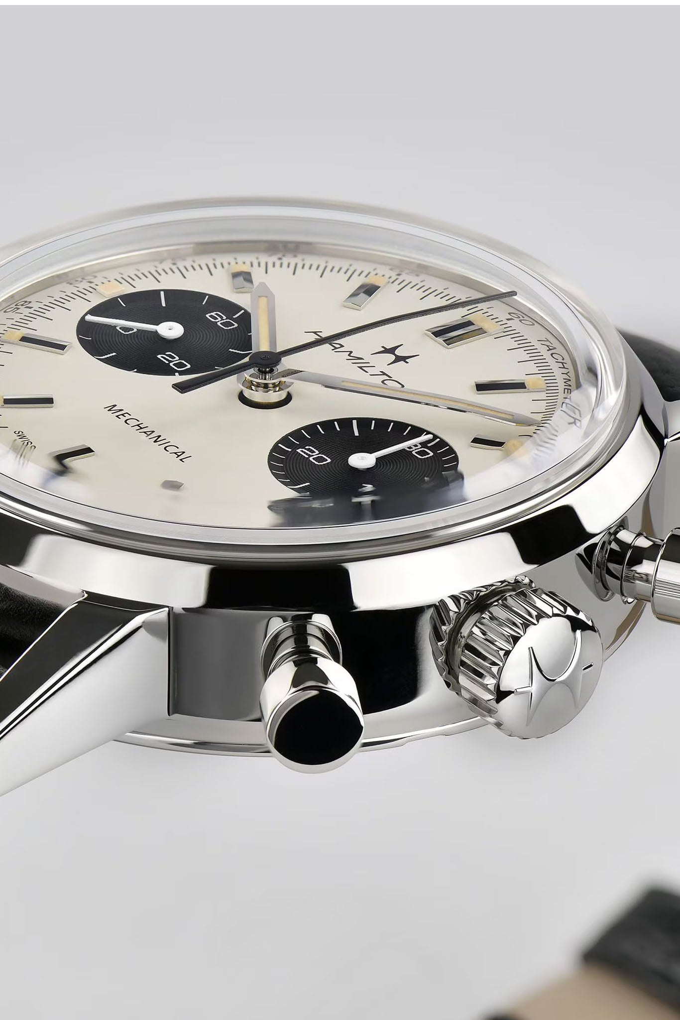 Hamilton Intra-Matic Chonograph H Mechanical rannekello