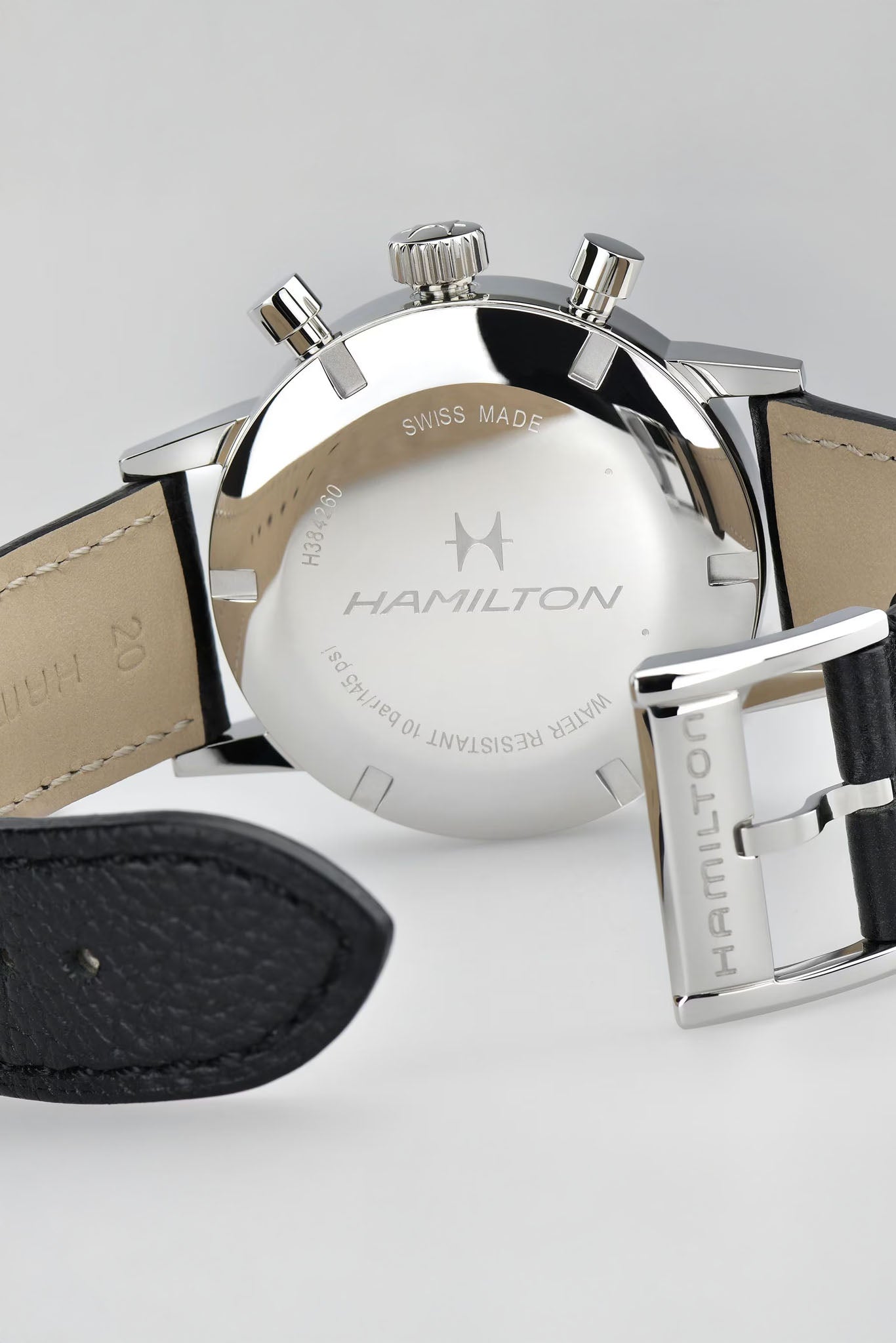 Hamilton Intra-Matic Chonograph H Mechanical rannekello