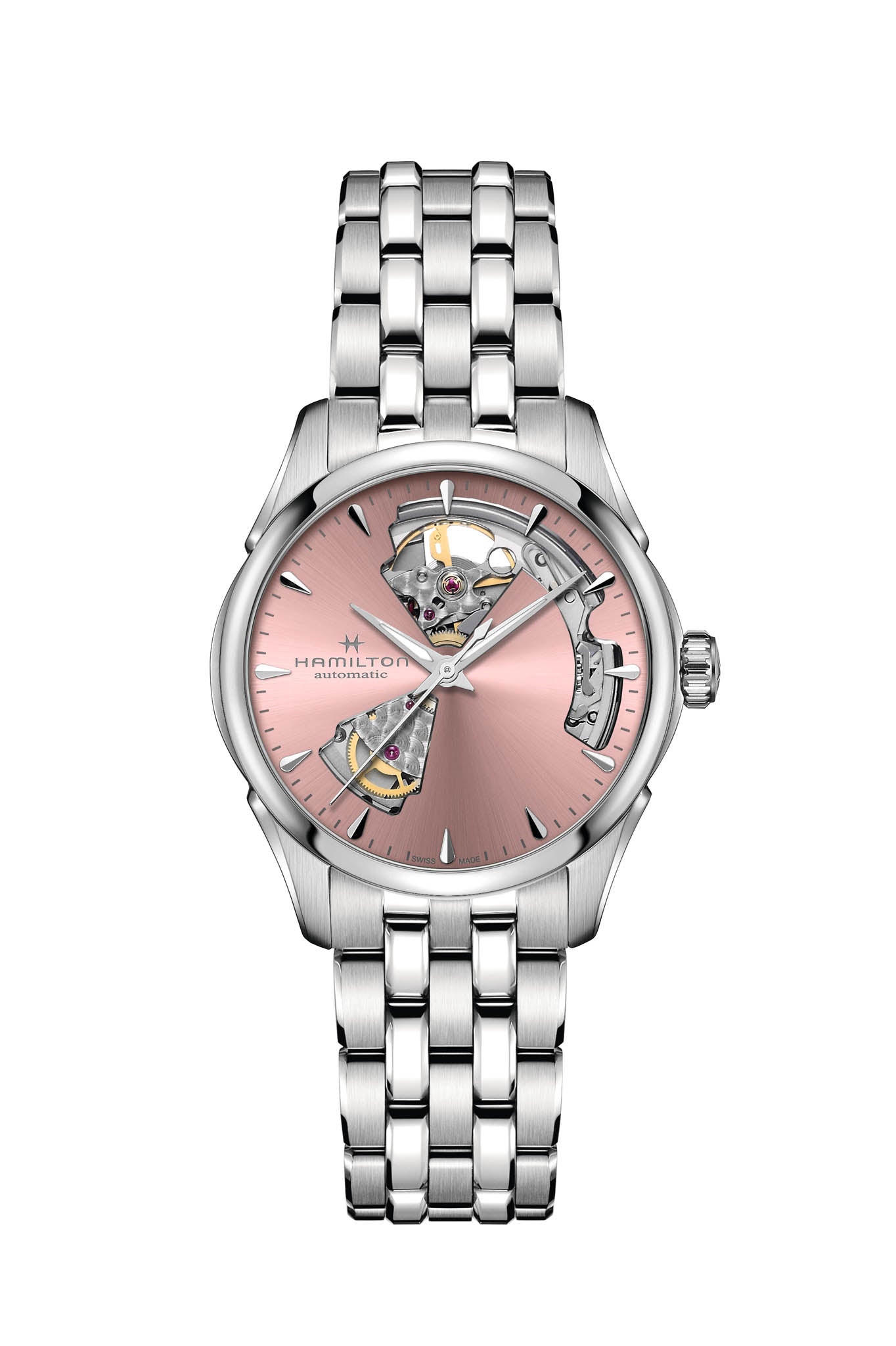 Hamilton Jazzmaster Open Heart 36 rannekello