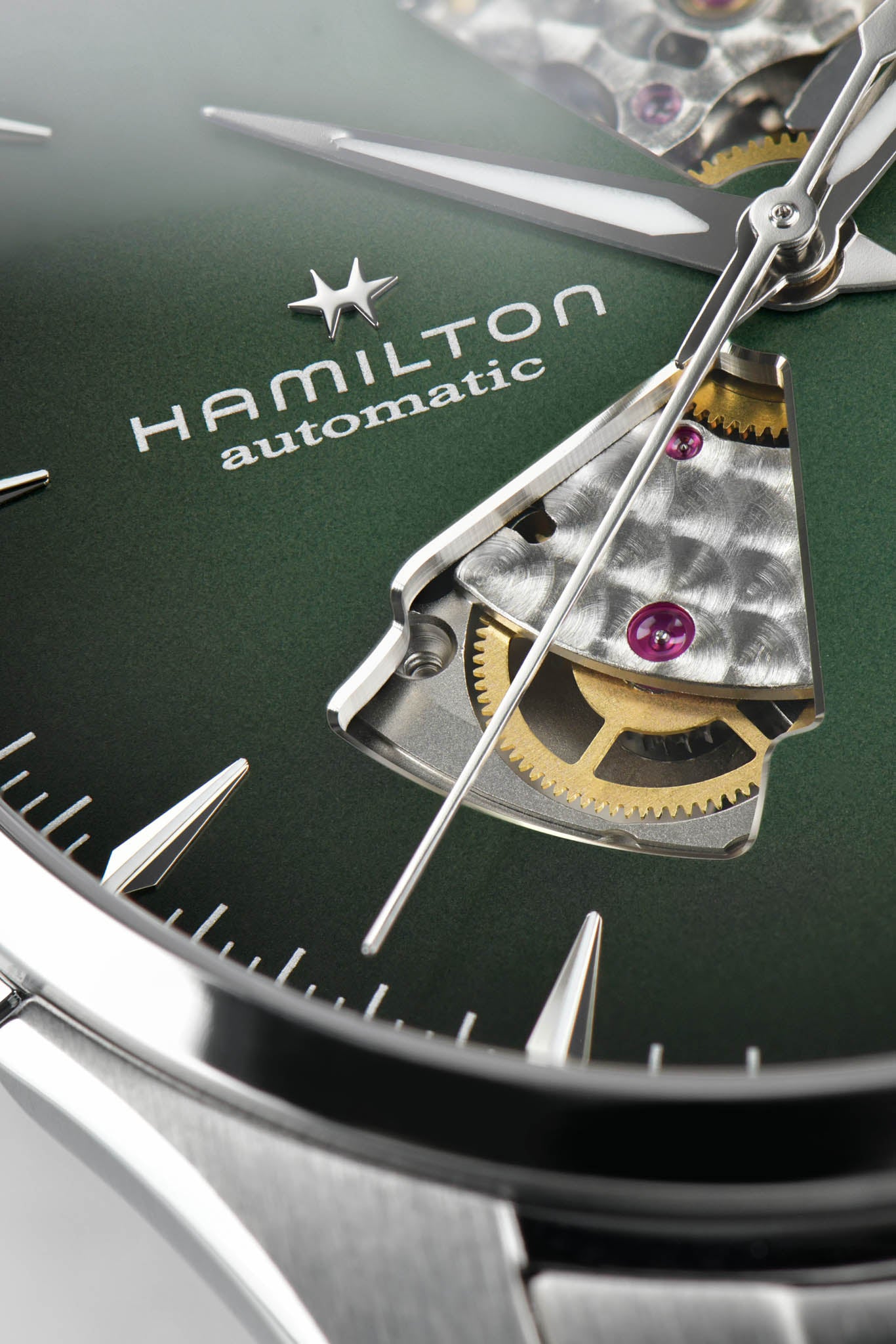 Hamilton Jazzmaster Open Heart 40  rannekello