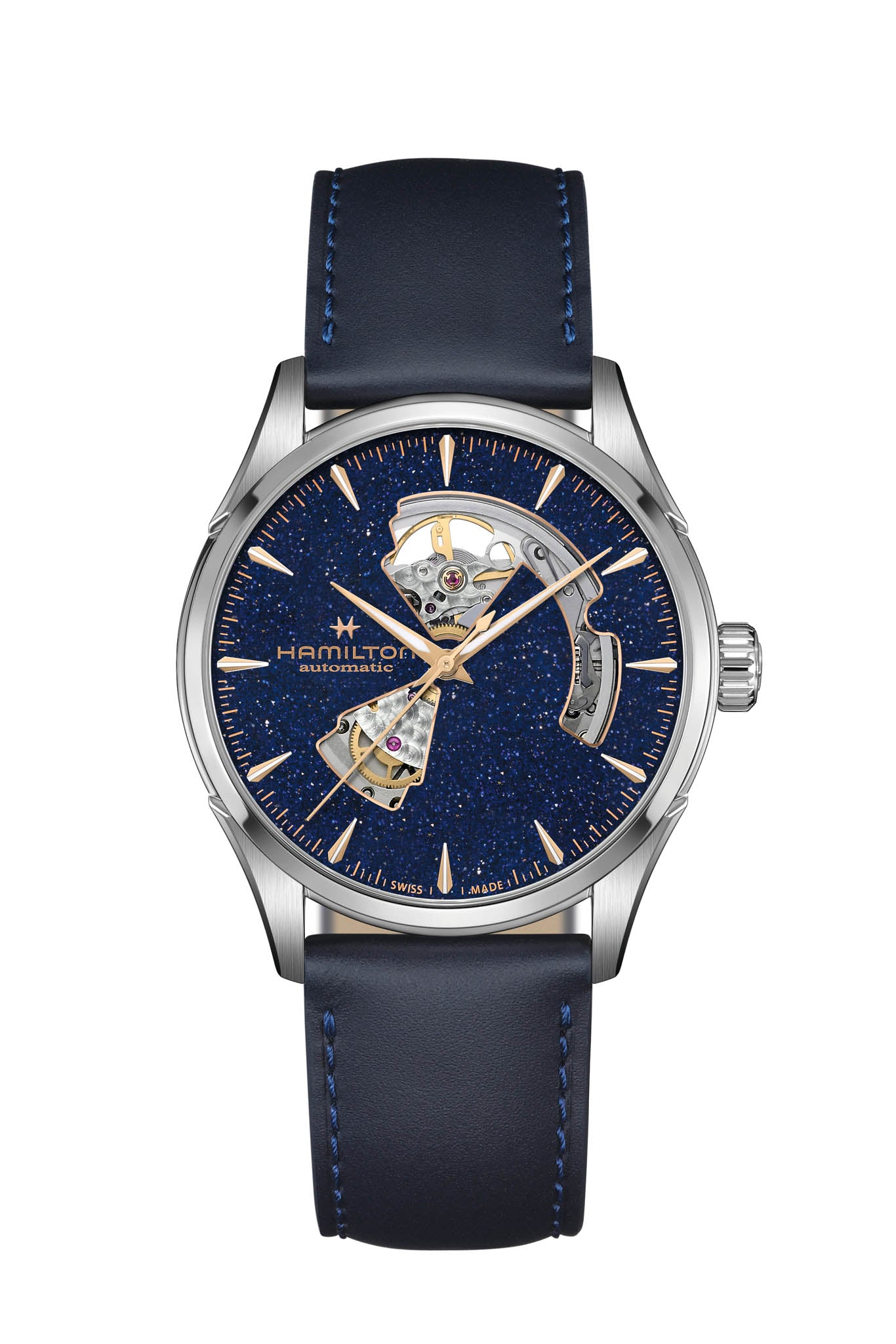 Hamilton Jazzmaster Open Heart 42 rannekello