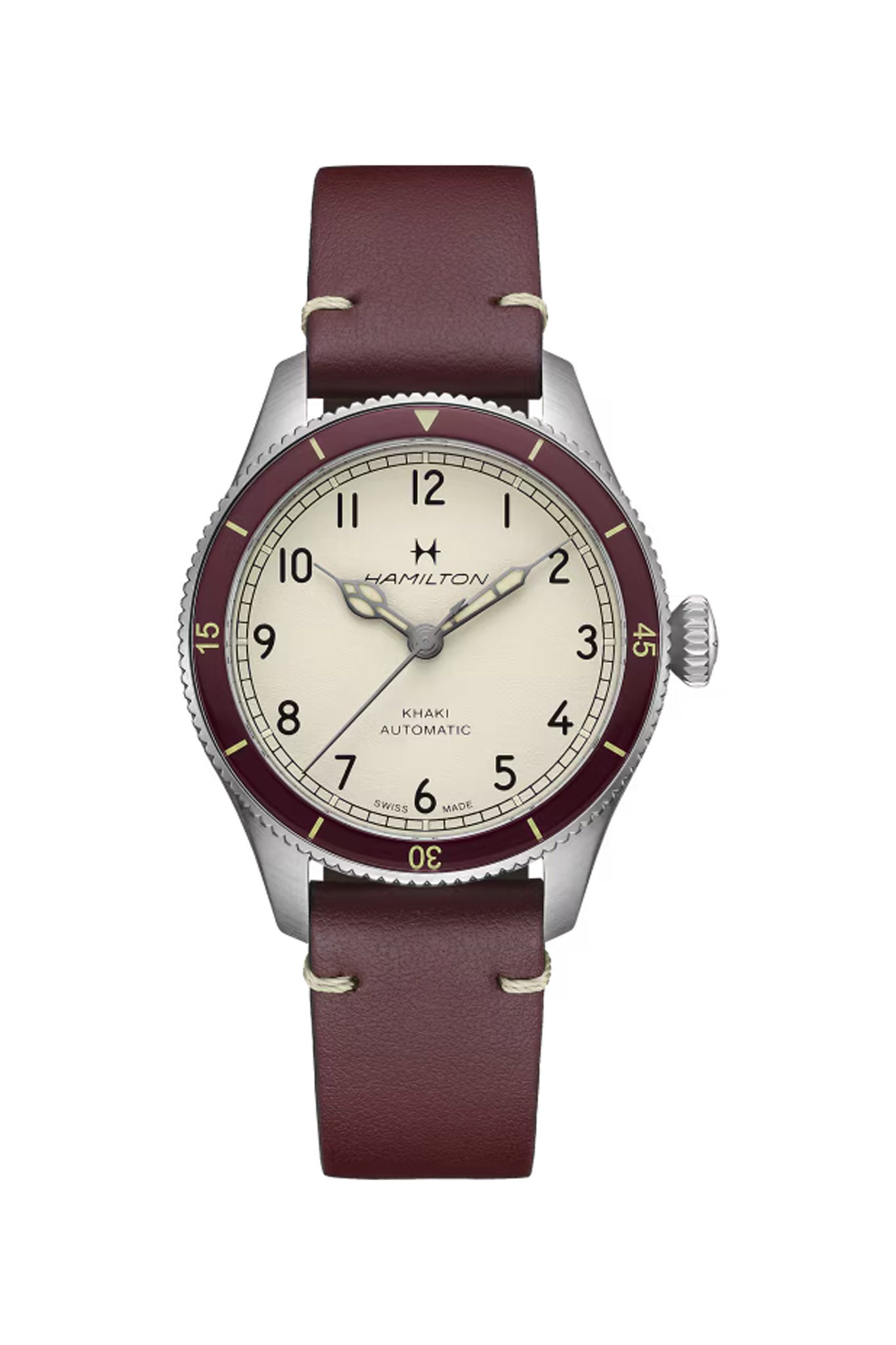 Hamilton Khaki Aviation Pilot Pioneer Auto 38 rannekello