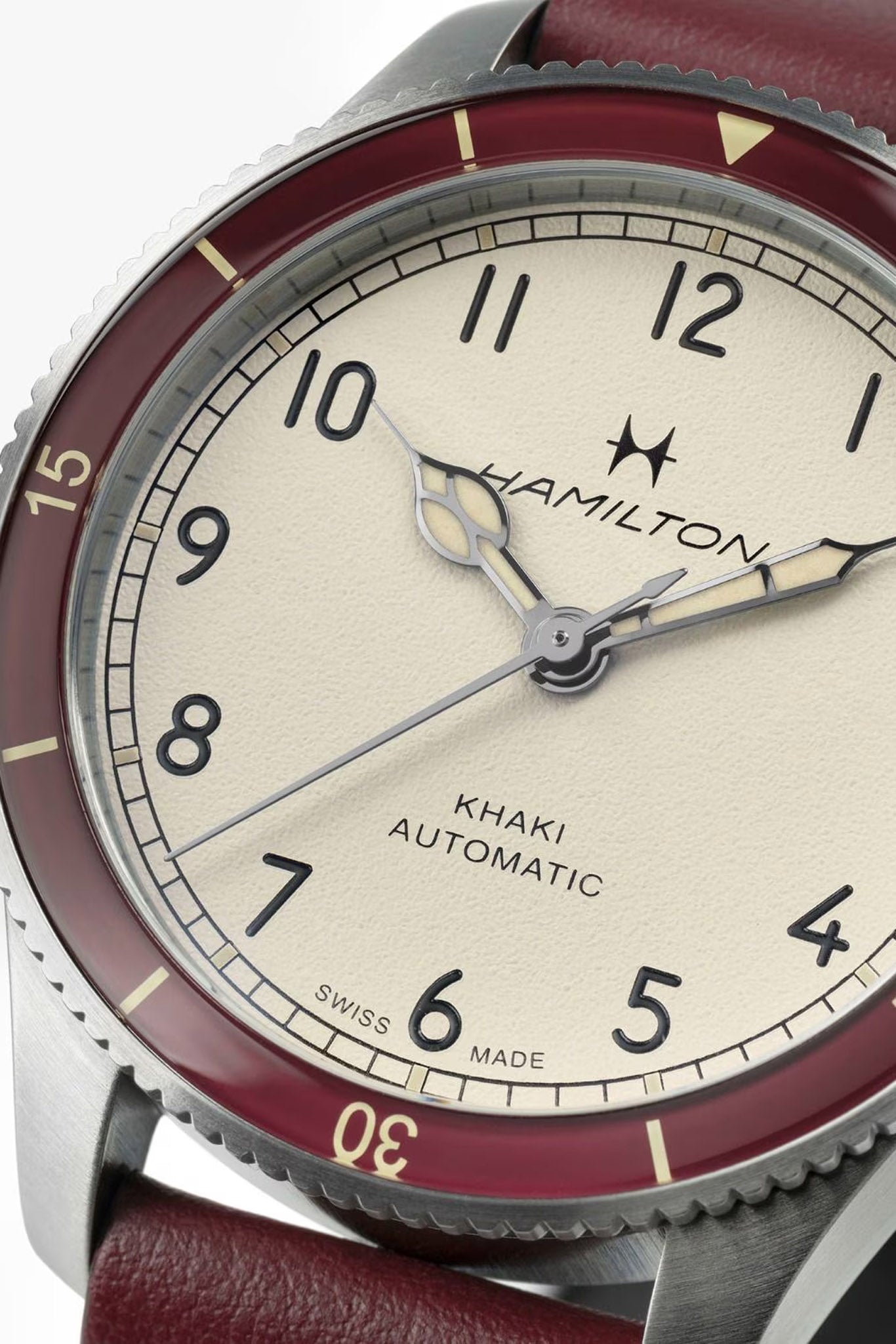 Hamilton Khaki Aviation Pilot Pioneer Auto 38 rannekello