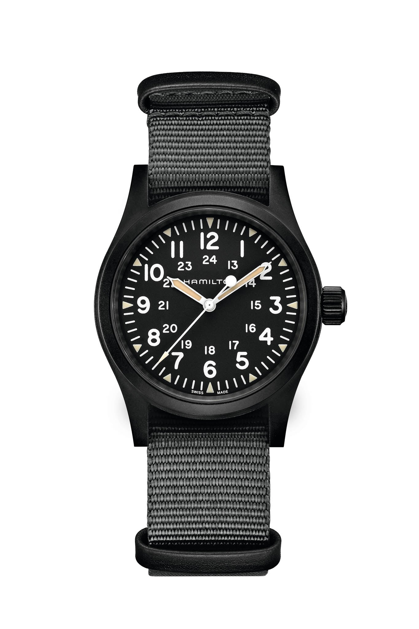 Hamilton Khaki Field 38 Mechanical rannekello