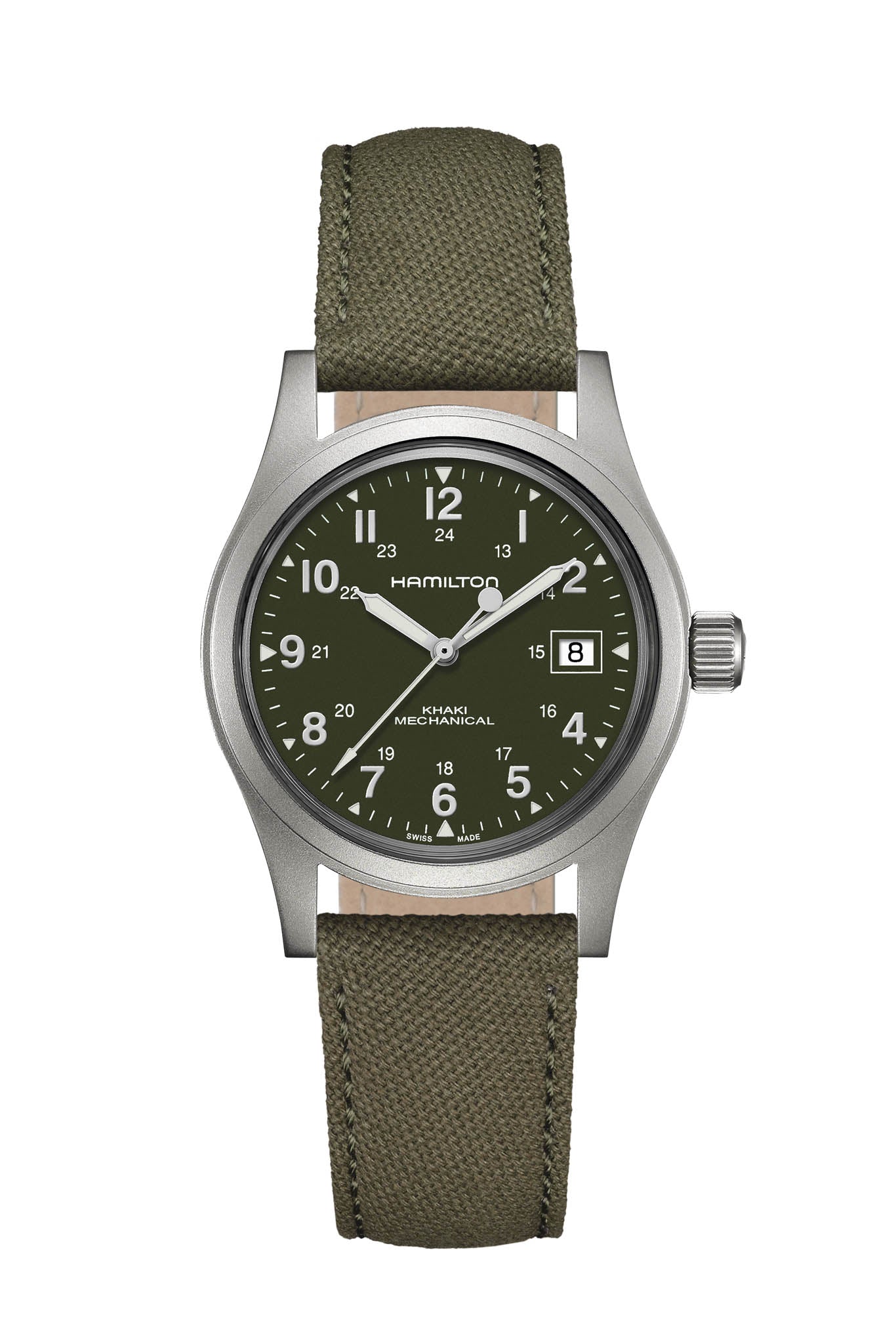 Hamilton Khaki Field 38 Mechanical rannekello