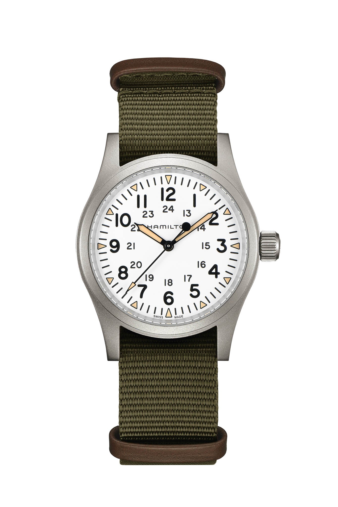 Hamilton Khaki Field 38 Mechanical rannekello