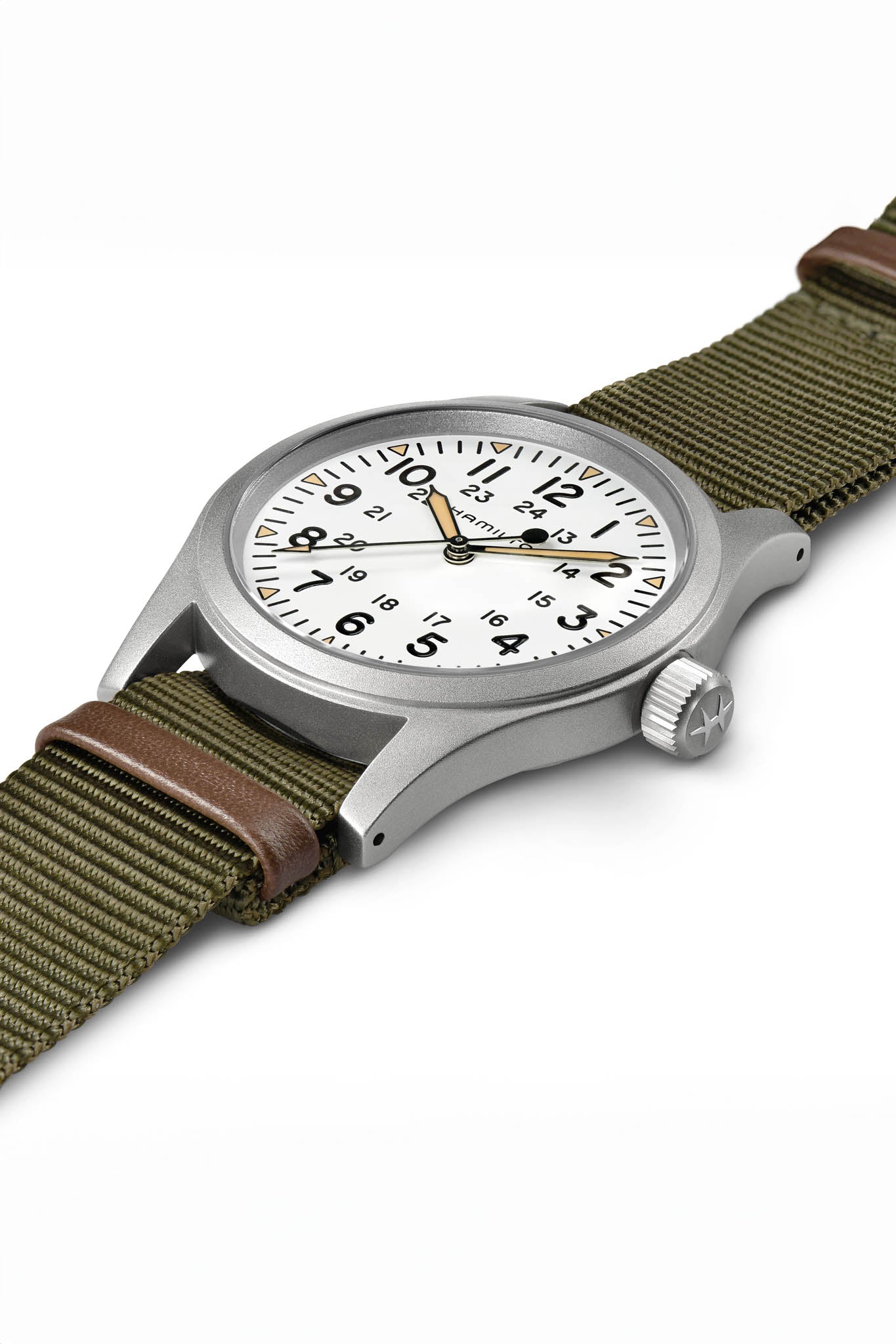 Hamilton Khaki Field 38 Mechanical rannekello