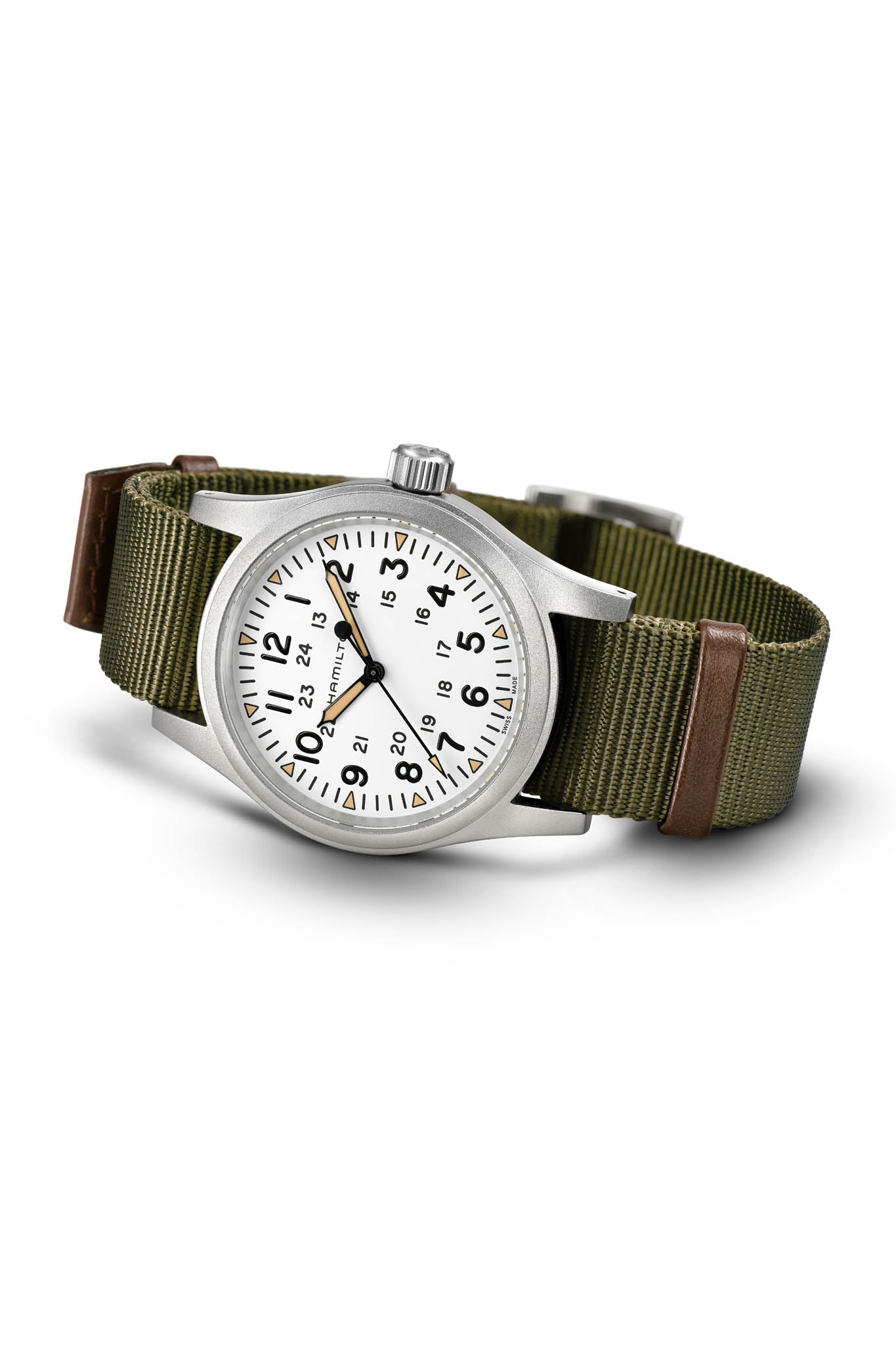 Hamilton Khaki Field 38 Mechanical rannekello