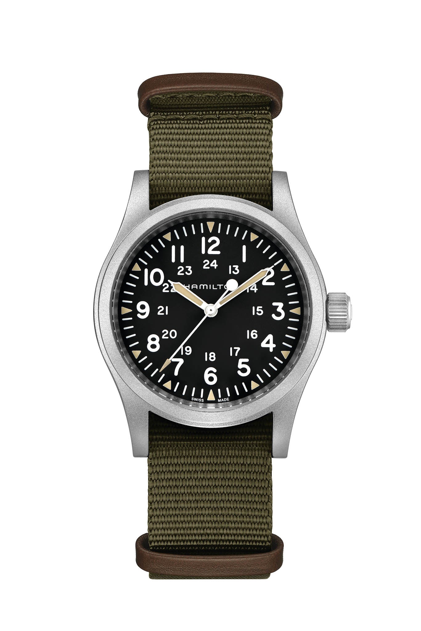 Hamilton Khaki Field 38 Mechanical rannekello